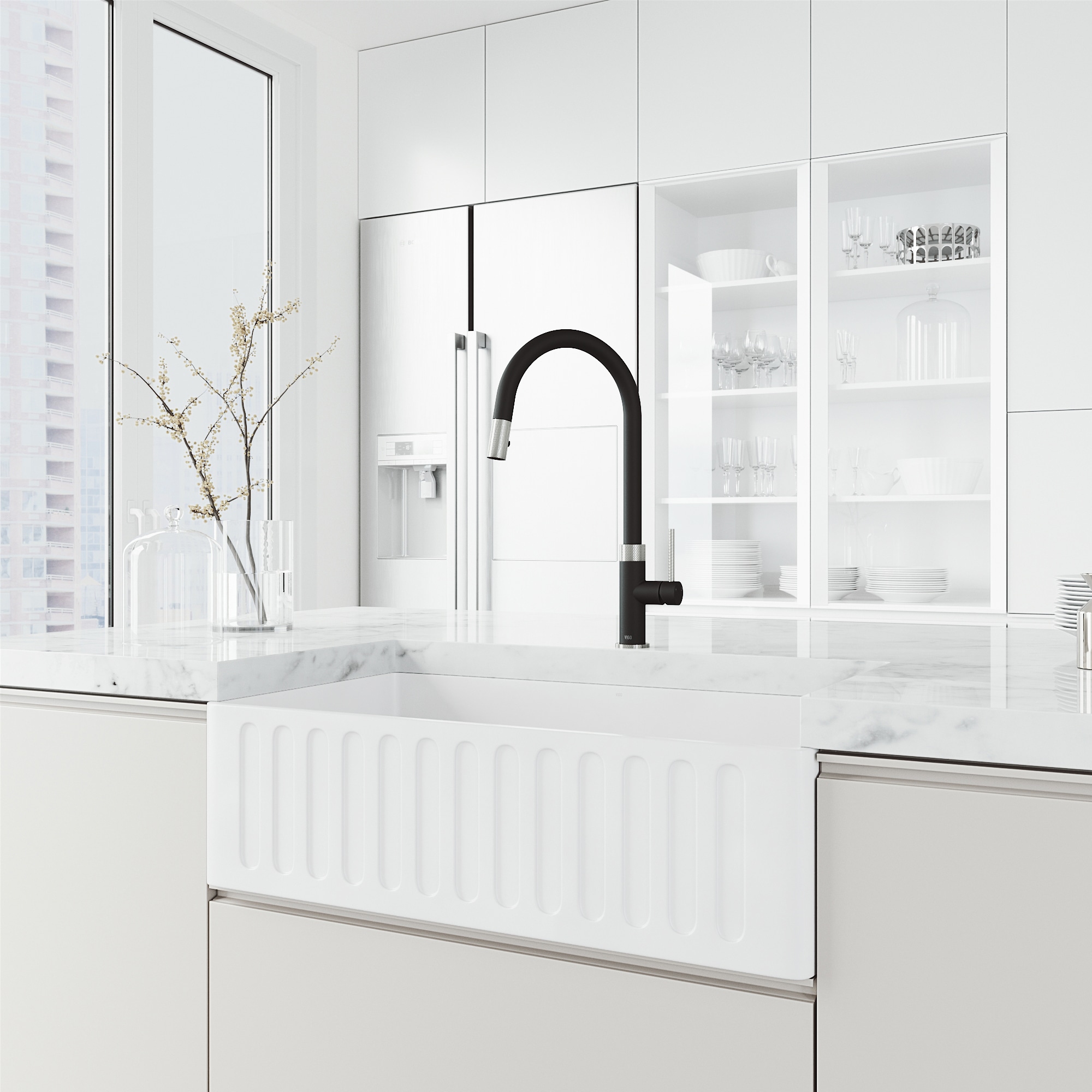 VIGO VG02033STMB Kitchen-Faucets - View #7