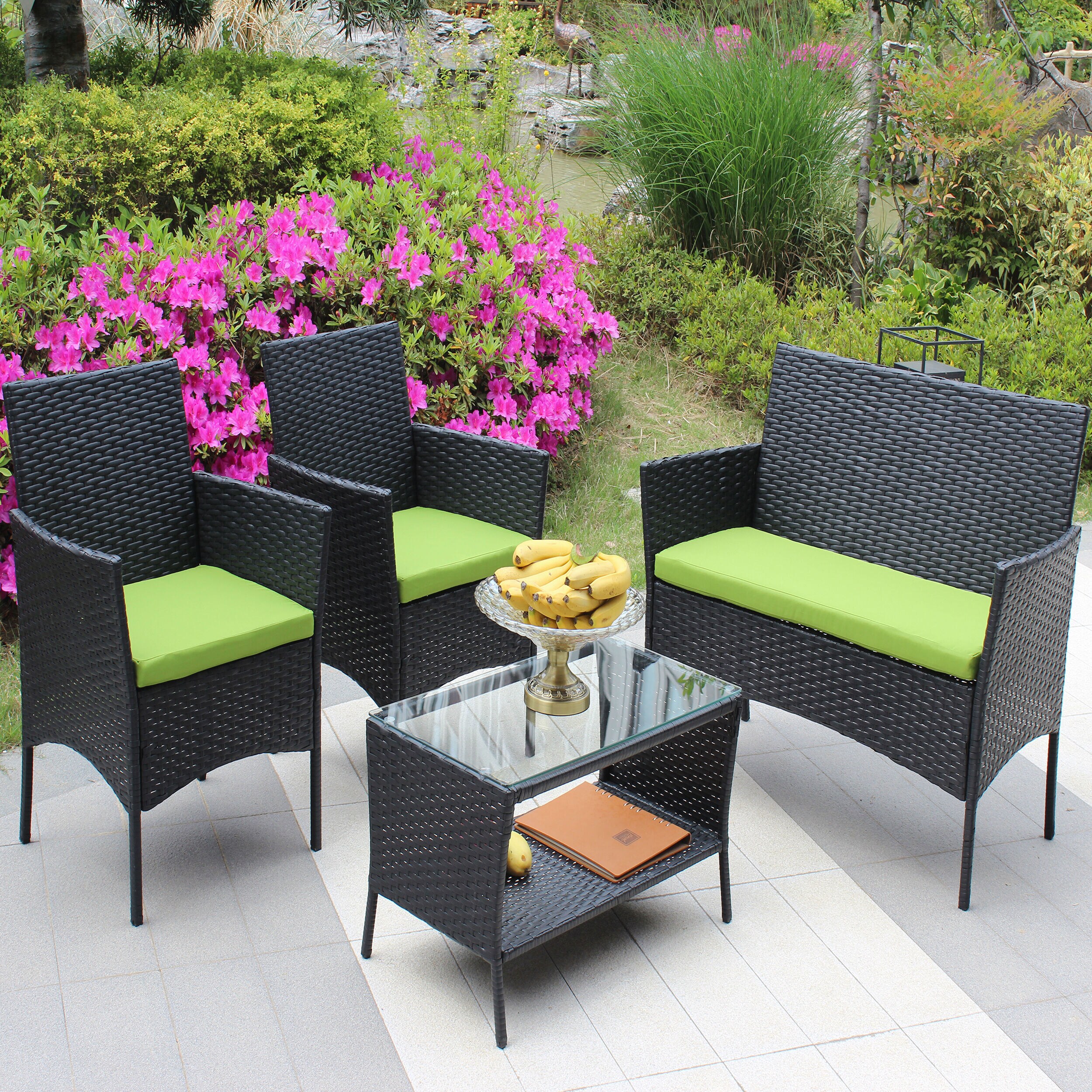 Moda Furnishings MDW20985038 Patio-Conversation-Sets - View #2