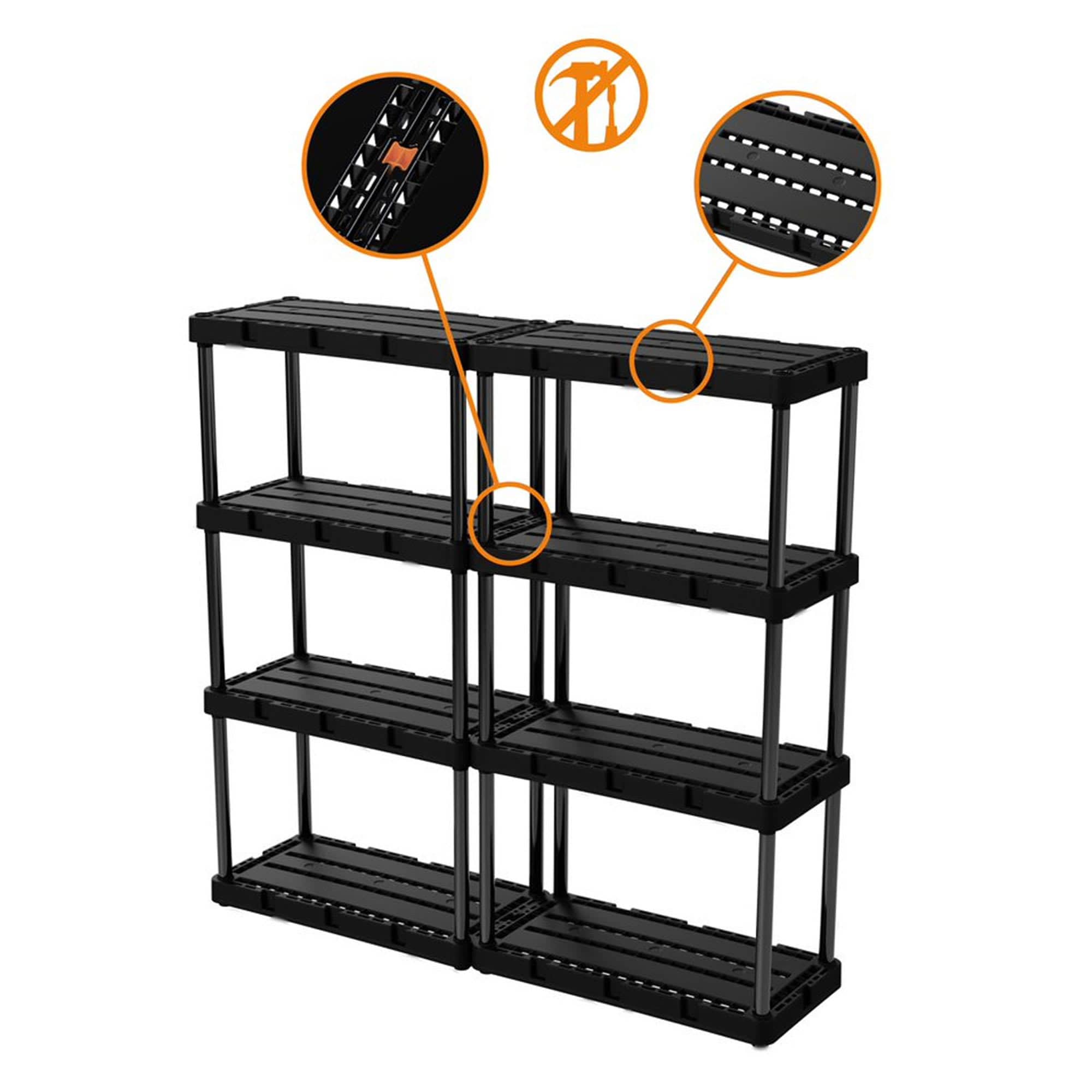 Gracious Living 180390 Free-Standing-Shelving - View #8