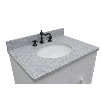 Bellaterra Home Stora Collection 31-in White Undermount Single Sink ...