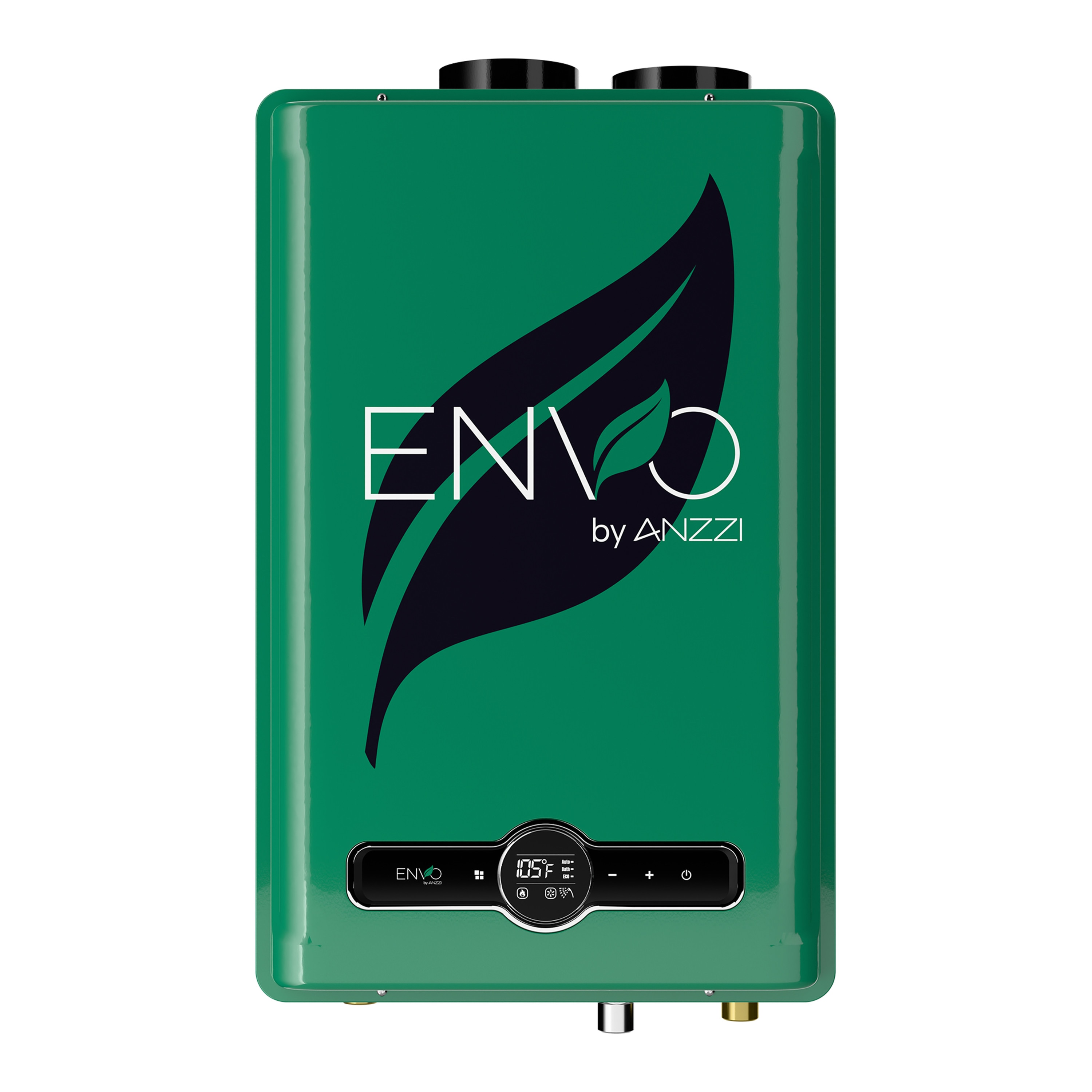 ANZZI ENVO 199000 BTU Natural Gas Tankless Water Heater with Copper Heat Exchanger and Safety Features #WH-AZ02-199-NGI