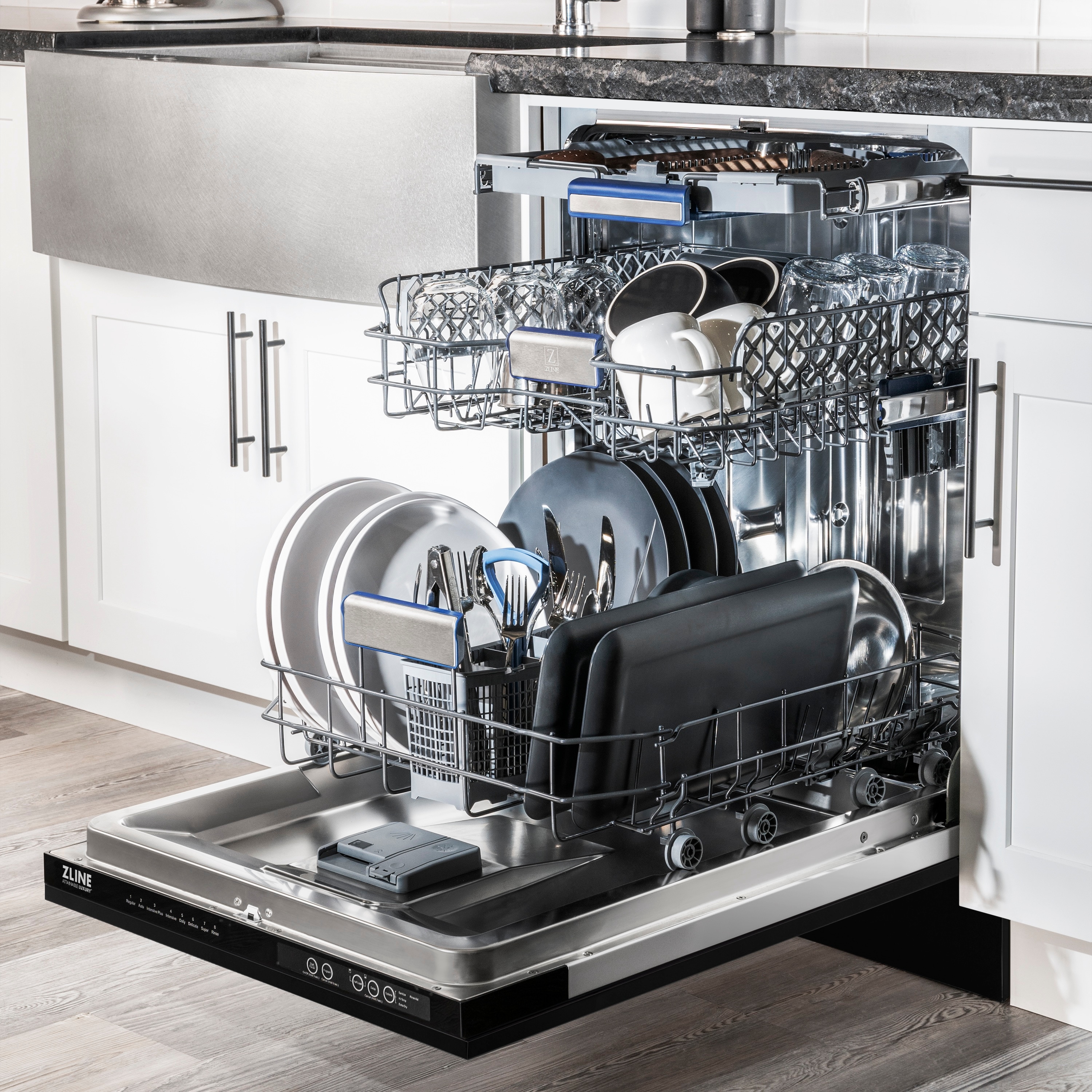 ZLINE KITCHEN & BATH DWVZ-BS-24-CB Builtin-Dish - View #15