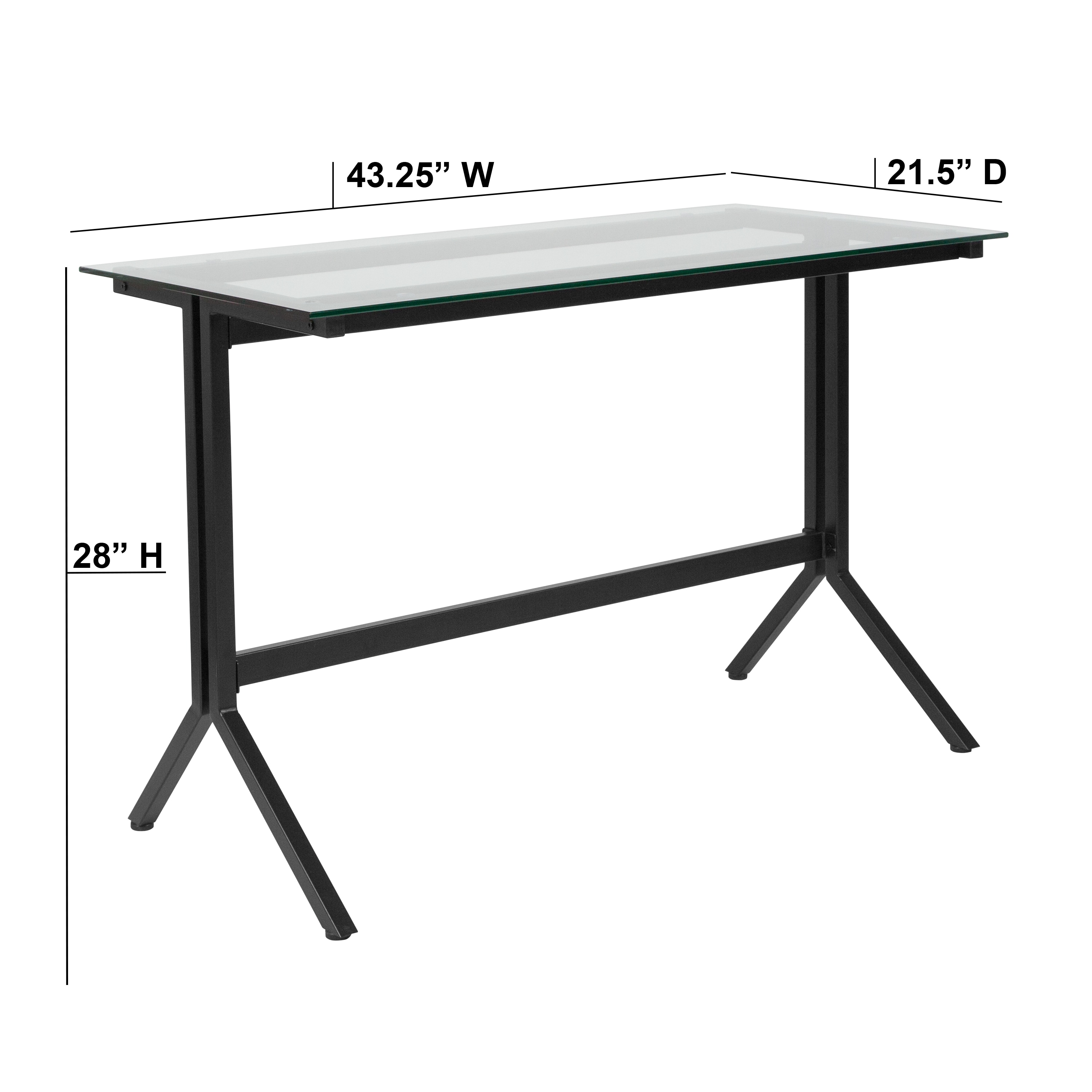 Flash Furniture 889142215431 desks - View #4
