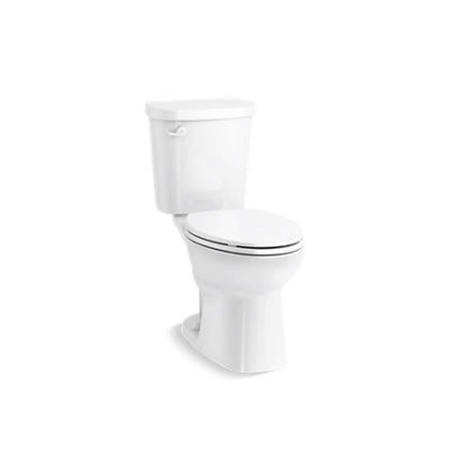 Sterling Valton White Elongated Standard Height 2-piece Toilet 12-in ...