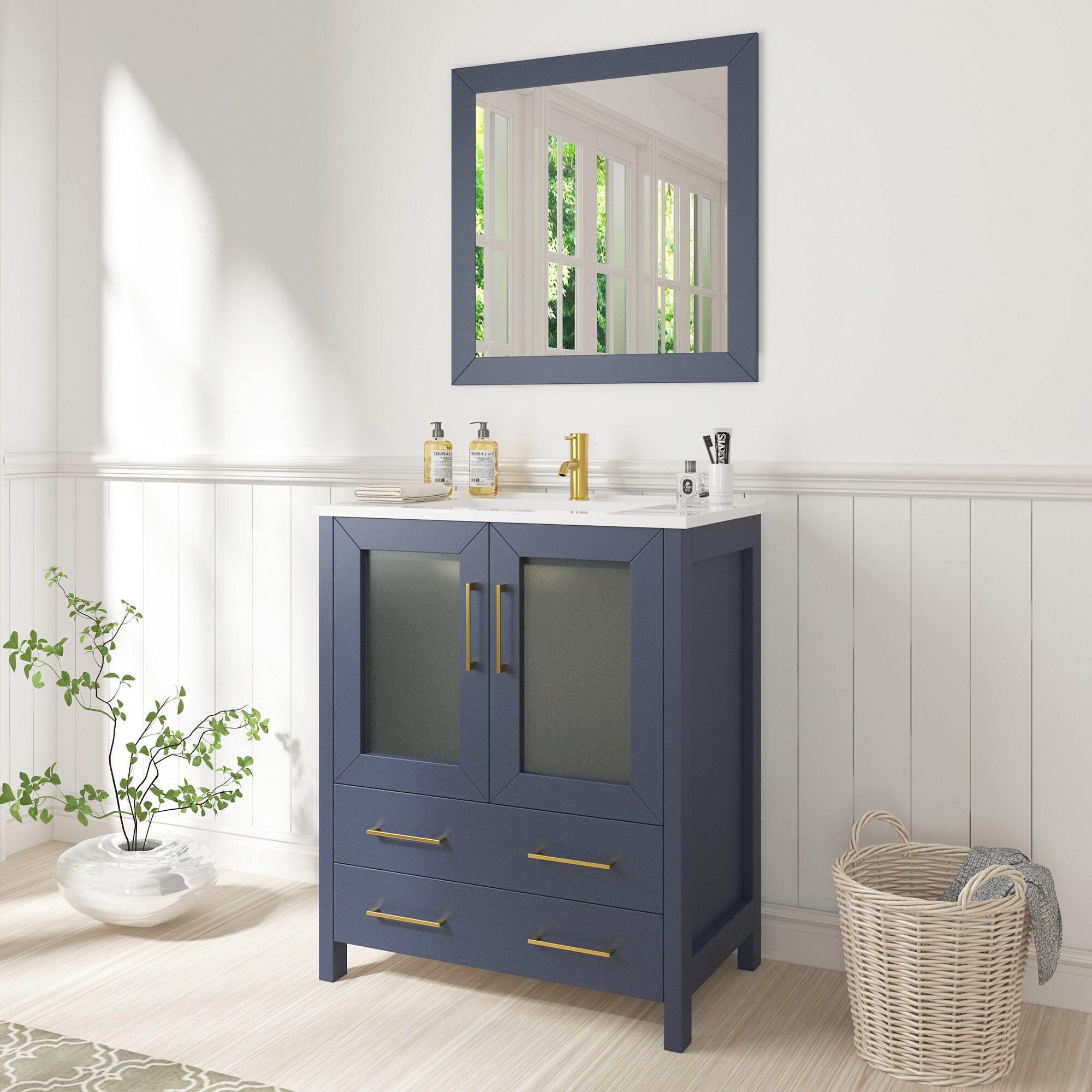 Vanity Art VA3024-B Bath-Vanity-Combo - View #2