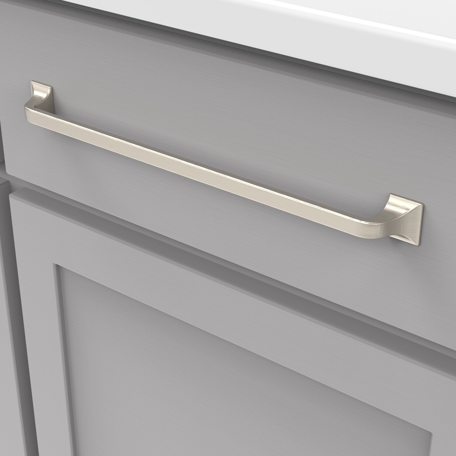 Hickory Hardware H076706-SN-5B Cabinet-Pulls - View #3