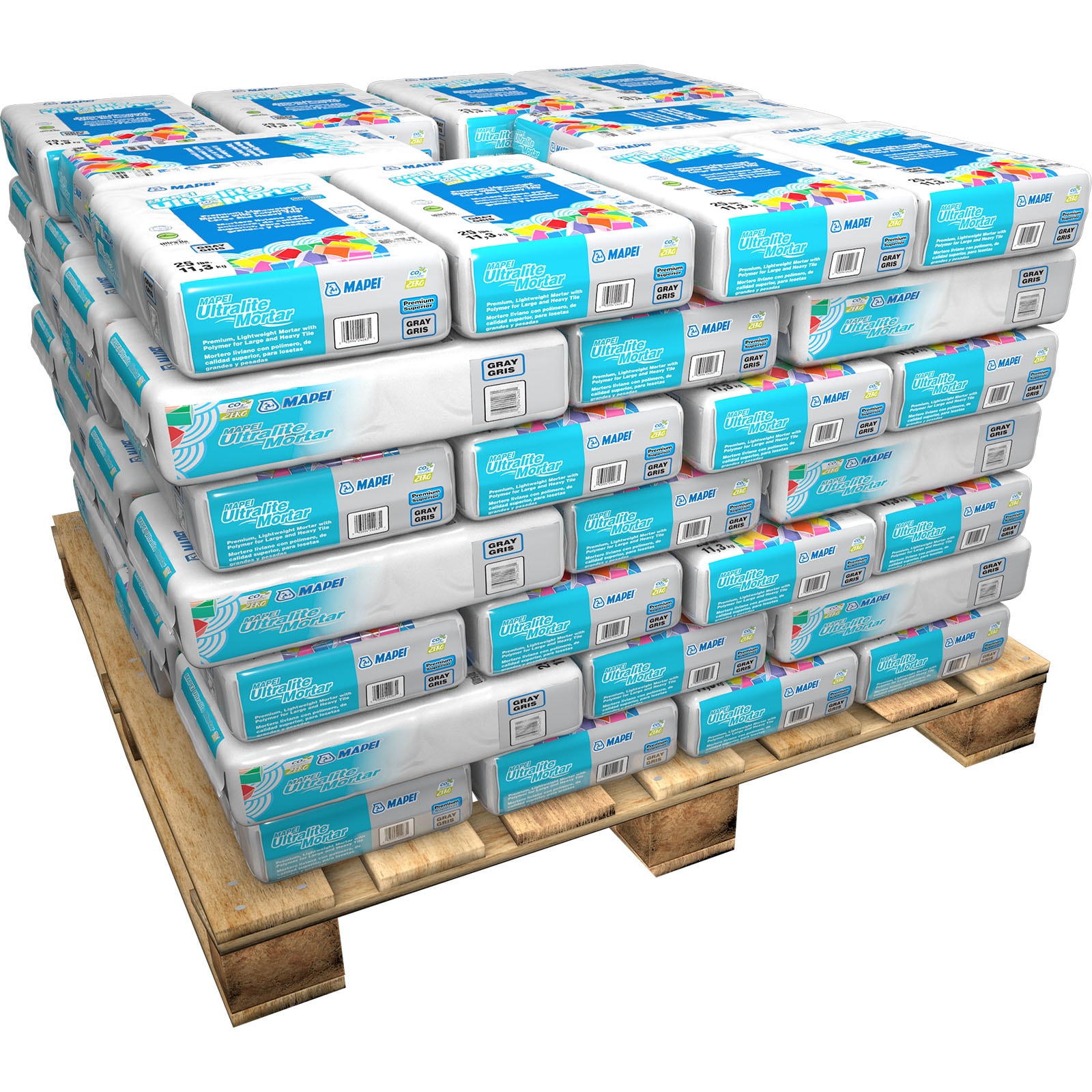 MAPEI 2426270P ULTRALITE Gray Thinset Tile Mortar (25-lb)