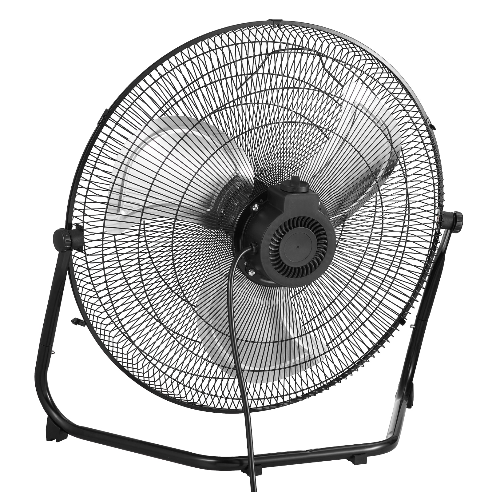 GIVIMO 20-in High Velocity Floor Fan 4800-CFM 3-Speed Heavy Duty Industrial Wall Mount Metal Fan 360-Deg Tilt for Garage Gym Workshop Home Office Bedroom