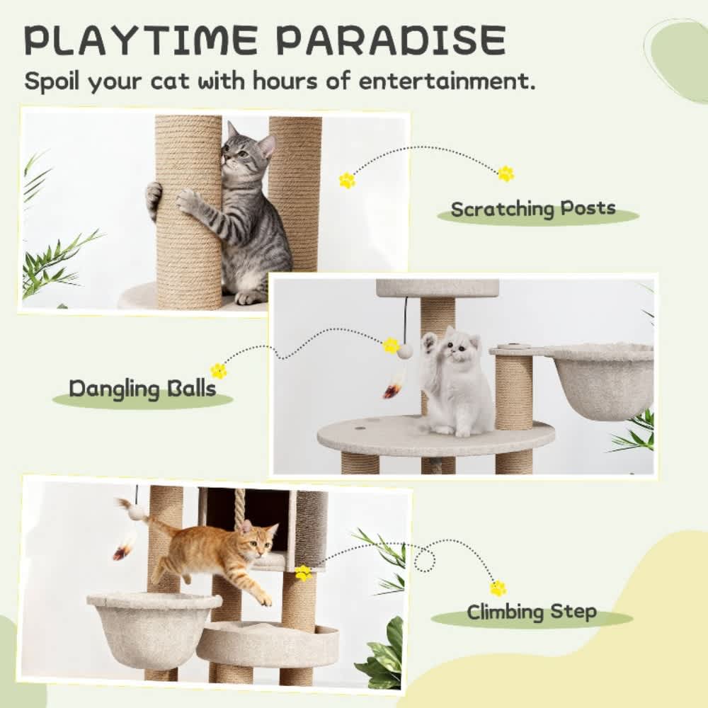 U-HOMY ZZ-146GY-PT Cat-Trees - View #6