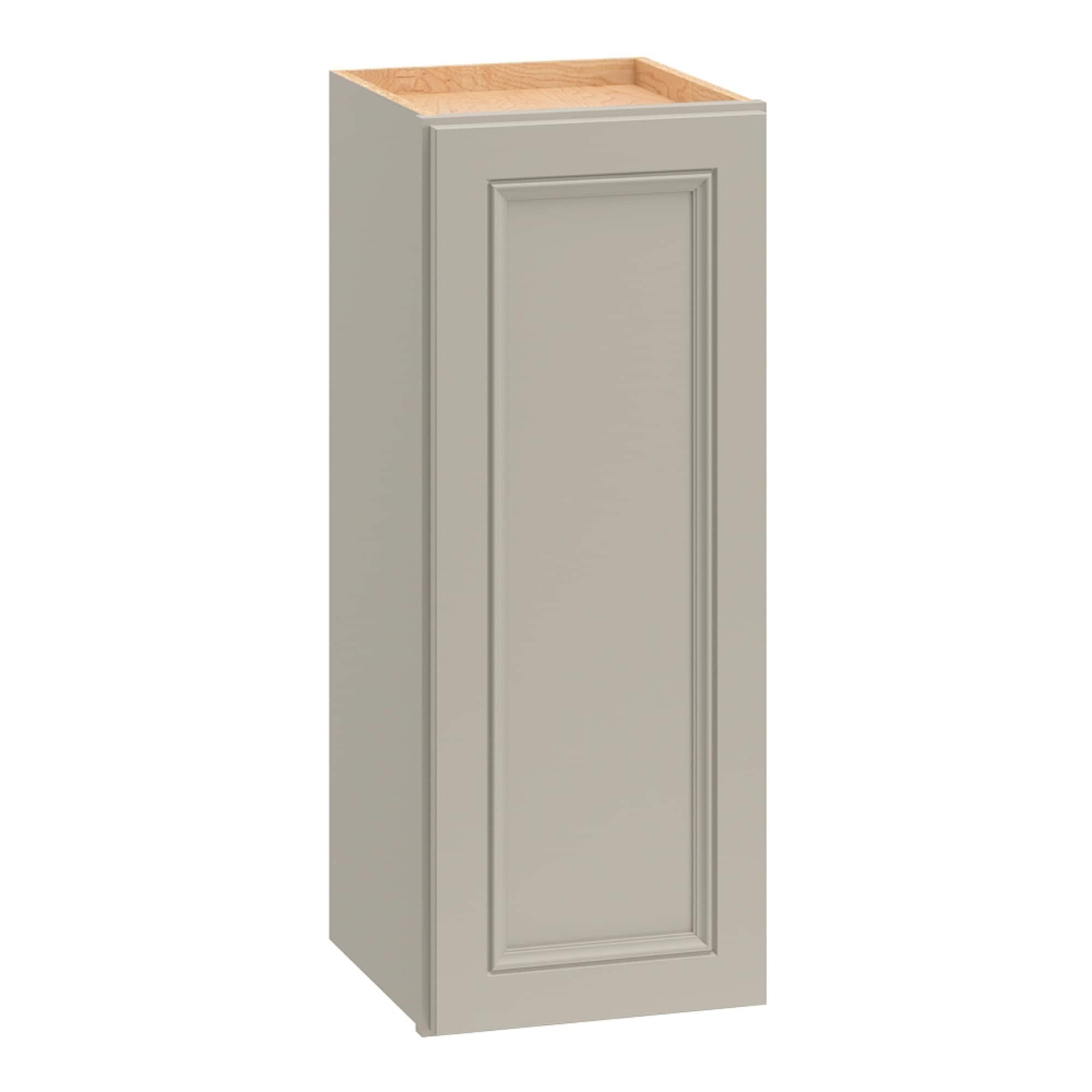 Diamond NOW G15 W1230R Wintucket 12-in W x 30-in H x 12-in D Cool Gray Wall Fully assembled Cabinet Recessed Panel Square