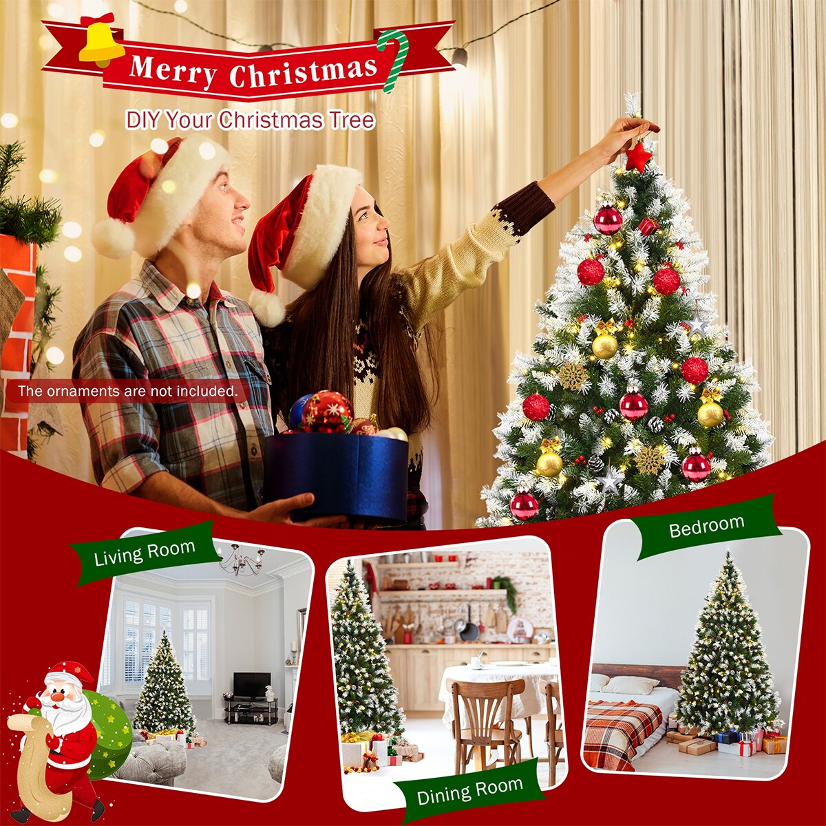 Forclover HYFE-23720 Artificial-Christmas-Trees - View #9