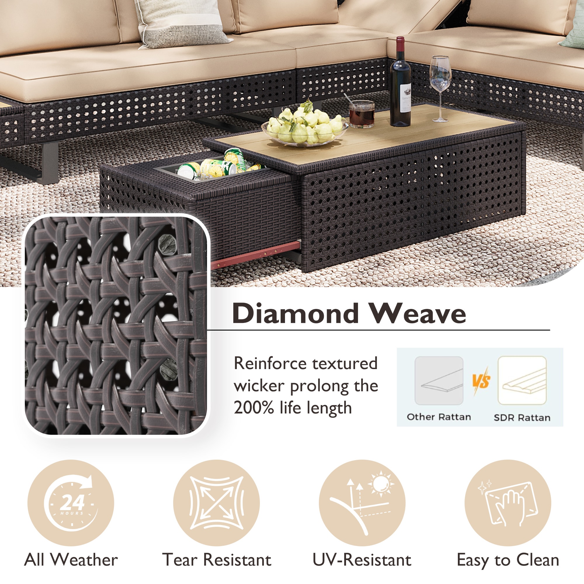 BABOOM BOM-000013K-OR Patio-Conversation-Sets - View #9