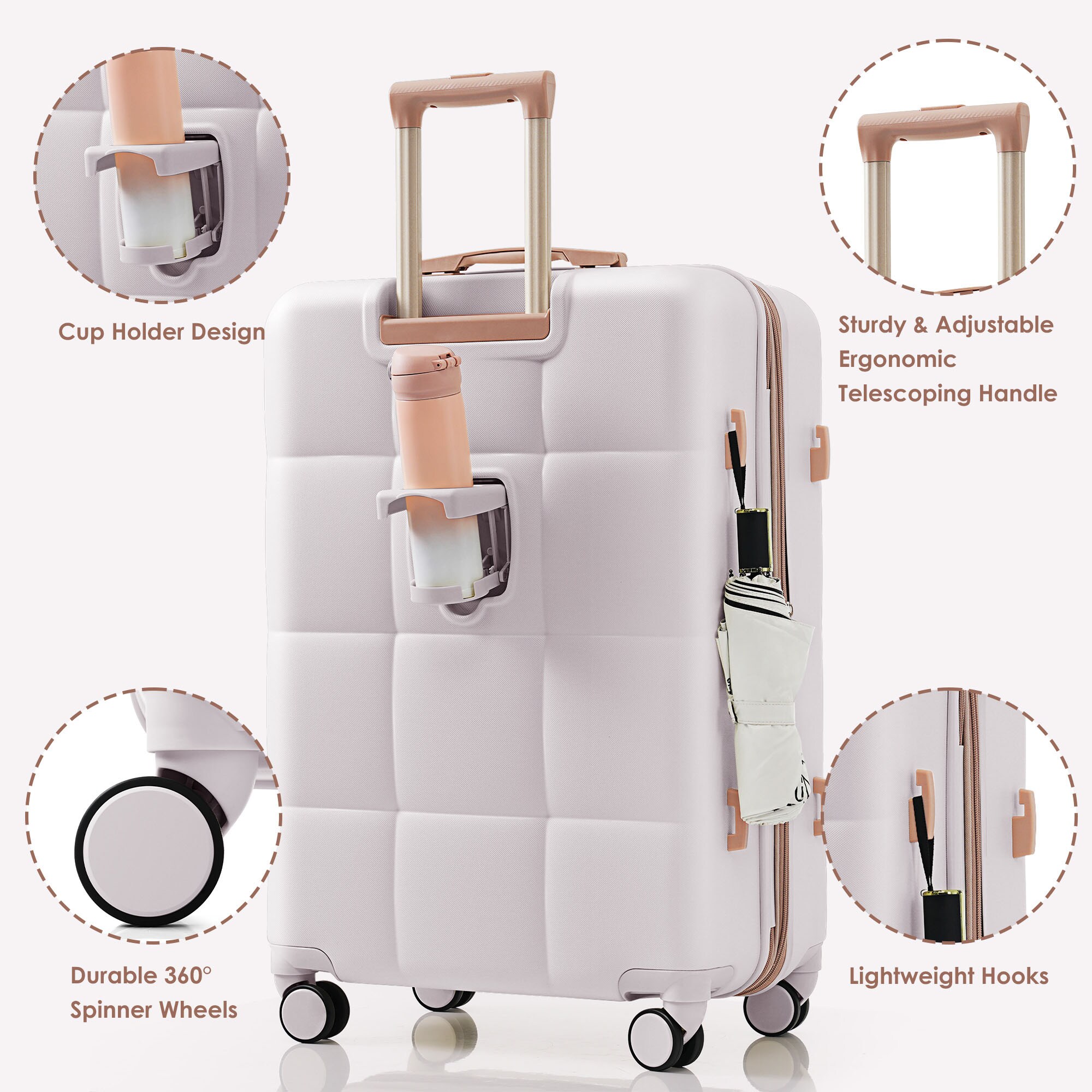 Bybafun YD9600020 Luggage-And-Luggage-Sets - View #6