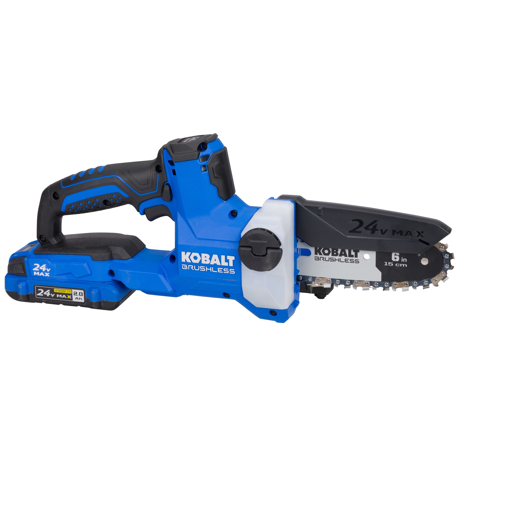 Kobalt 24 volt 6 in Battery 2 Ah Chainsaw Battery and Charger Included in the Chainsaws department at Lowes