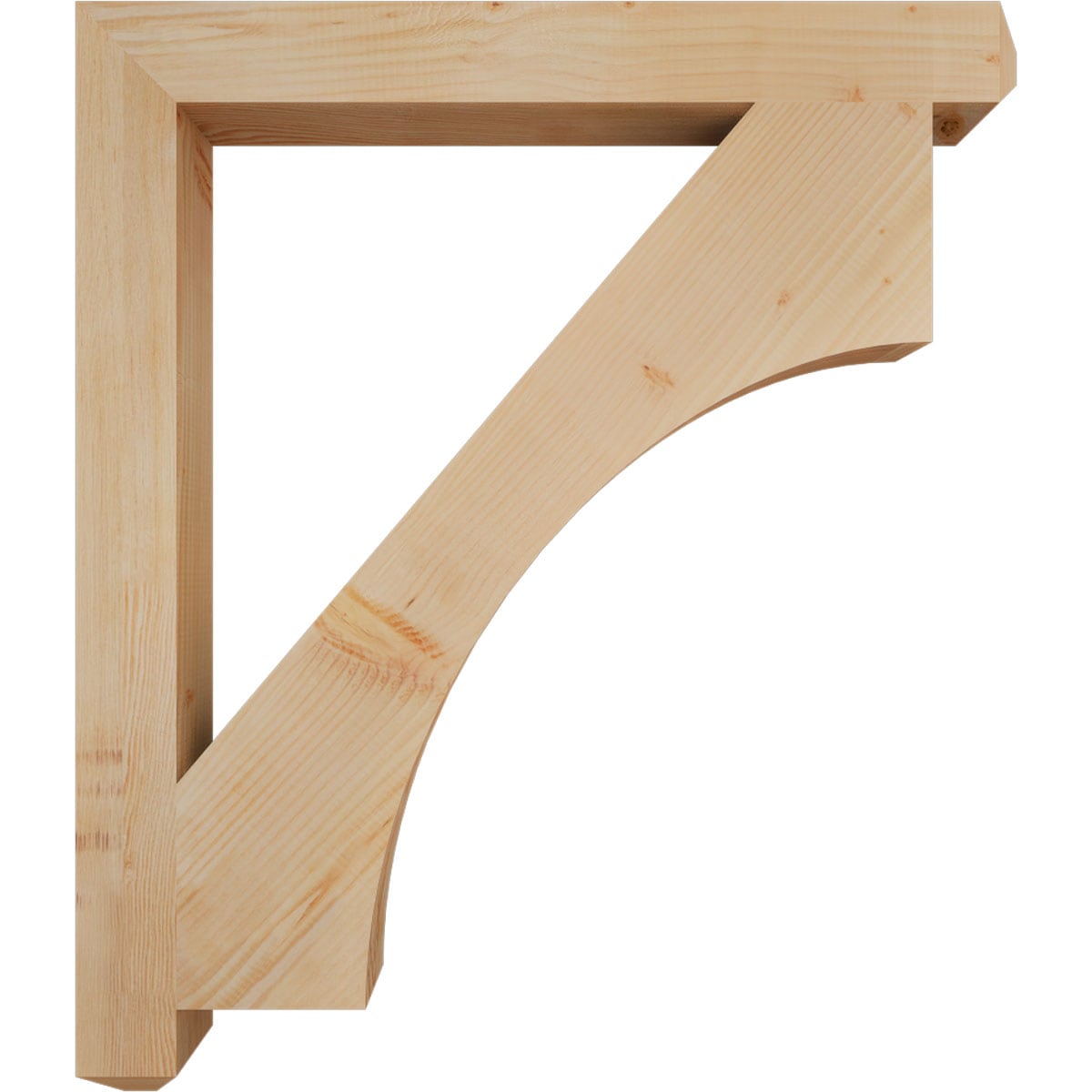Ekena Millwork BKT04X38X44WTL04SDF Exterior-Brackets-Braces - View #3