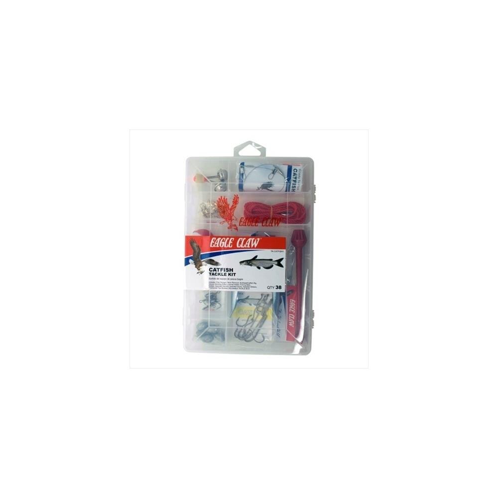 Eagle Claw Eagle Claw 671088 Catfish Tackle Kit with Utility Box at
