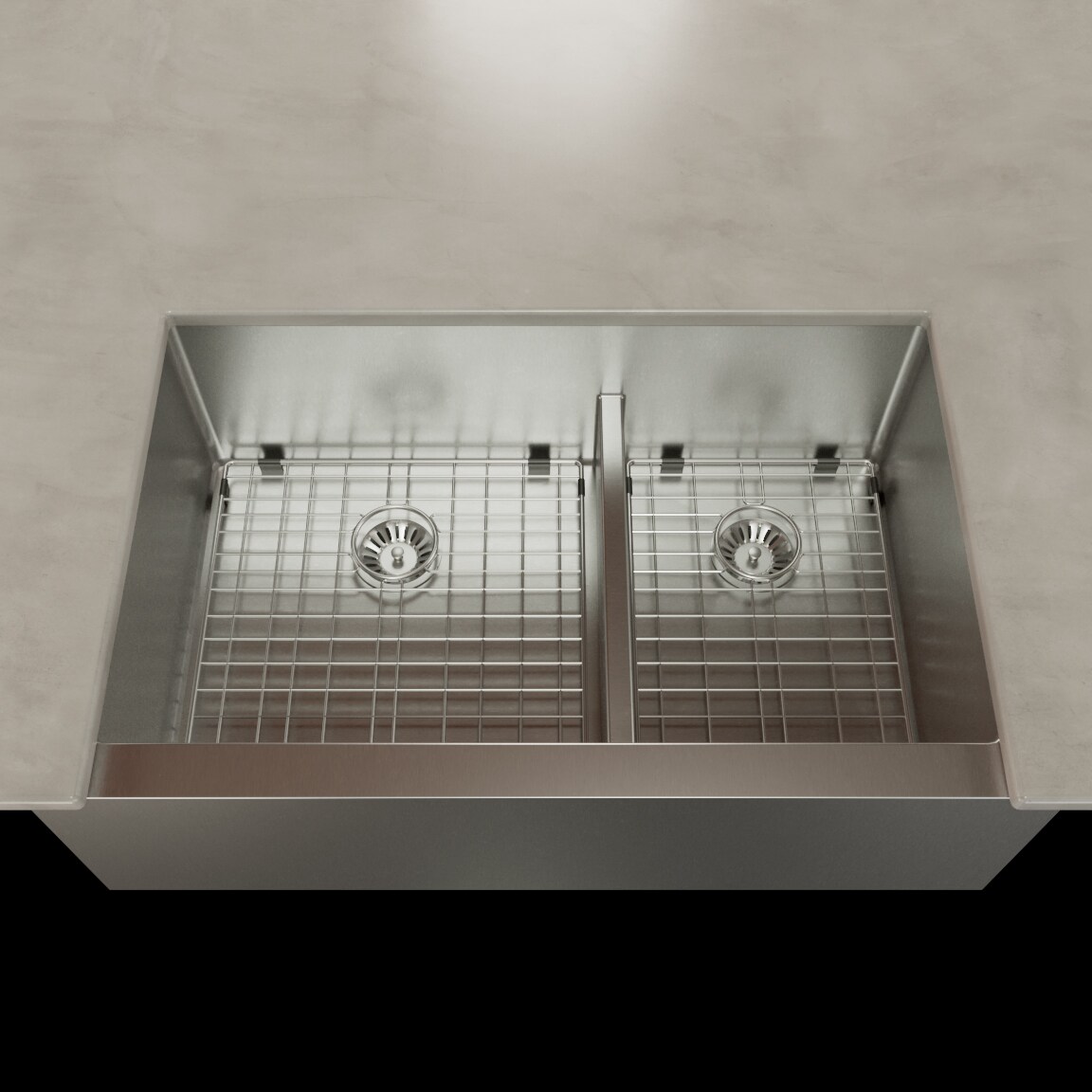 Valley Bath and Kitchen SYLVAN3320ADBO Kitchen-Sinks - View #4