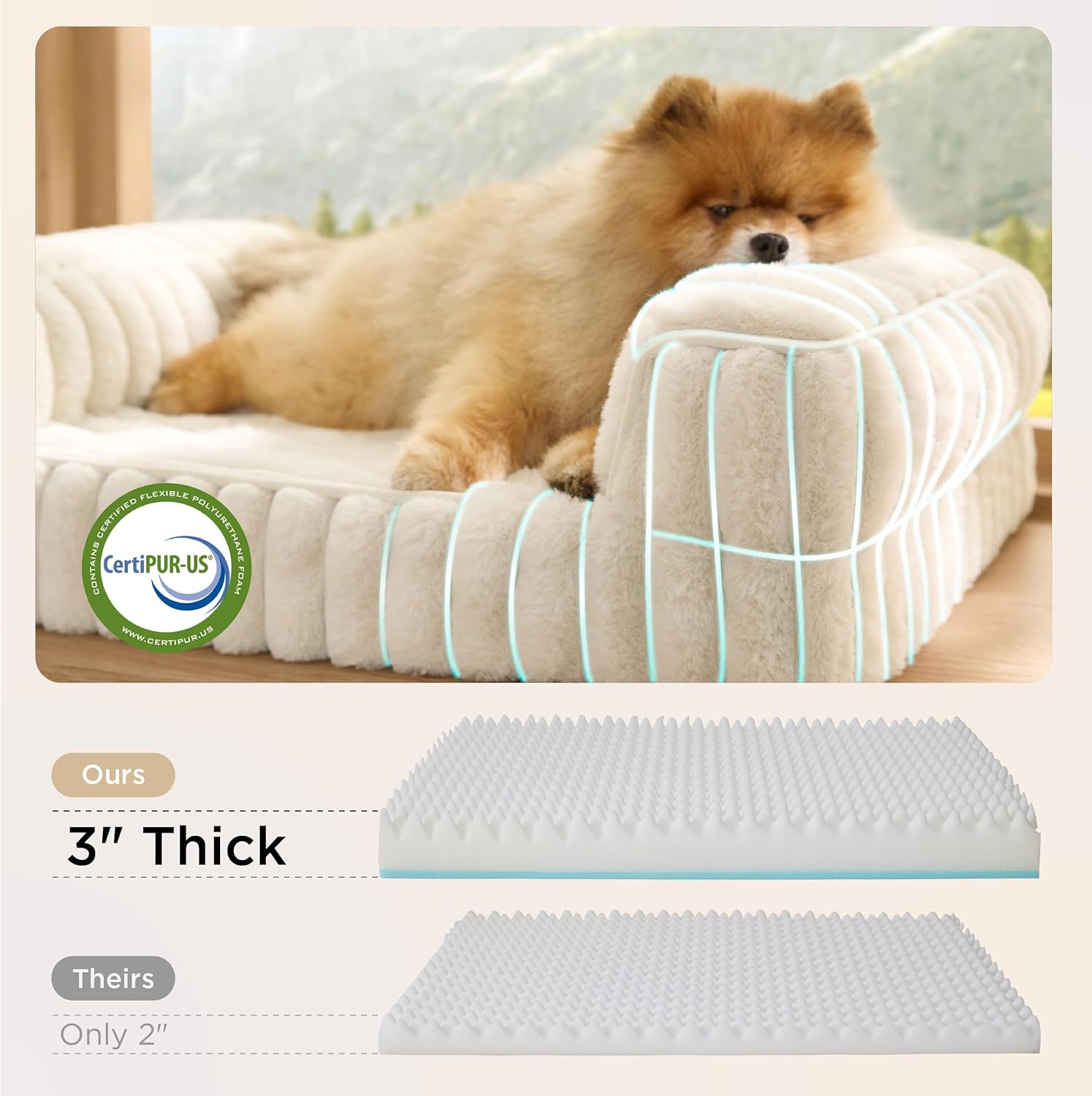 LOVMOR SF-H-CK-DOGBED-4 Pet-Beds - View #2