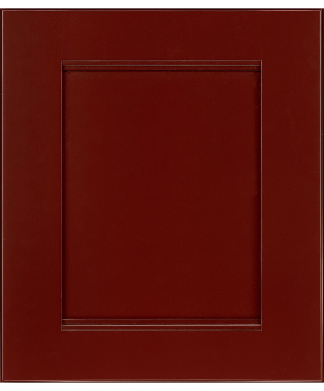 Red Recessed panel Kitchen Cabinet Samples at Lowes.com