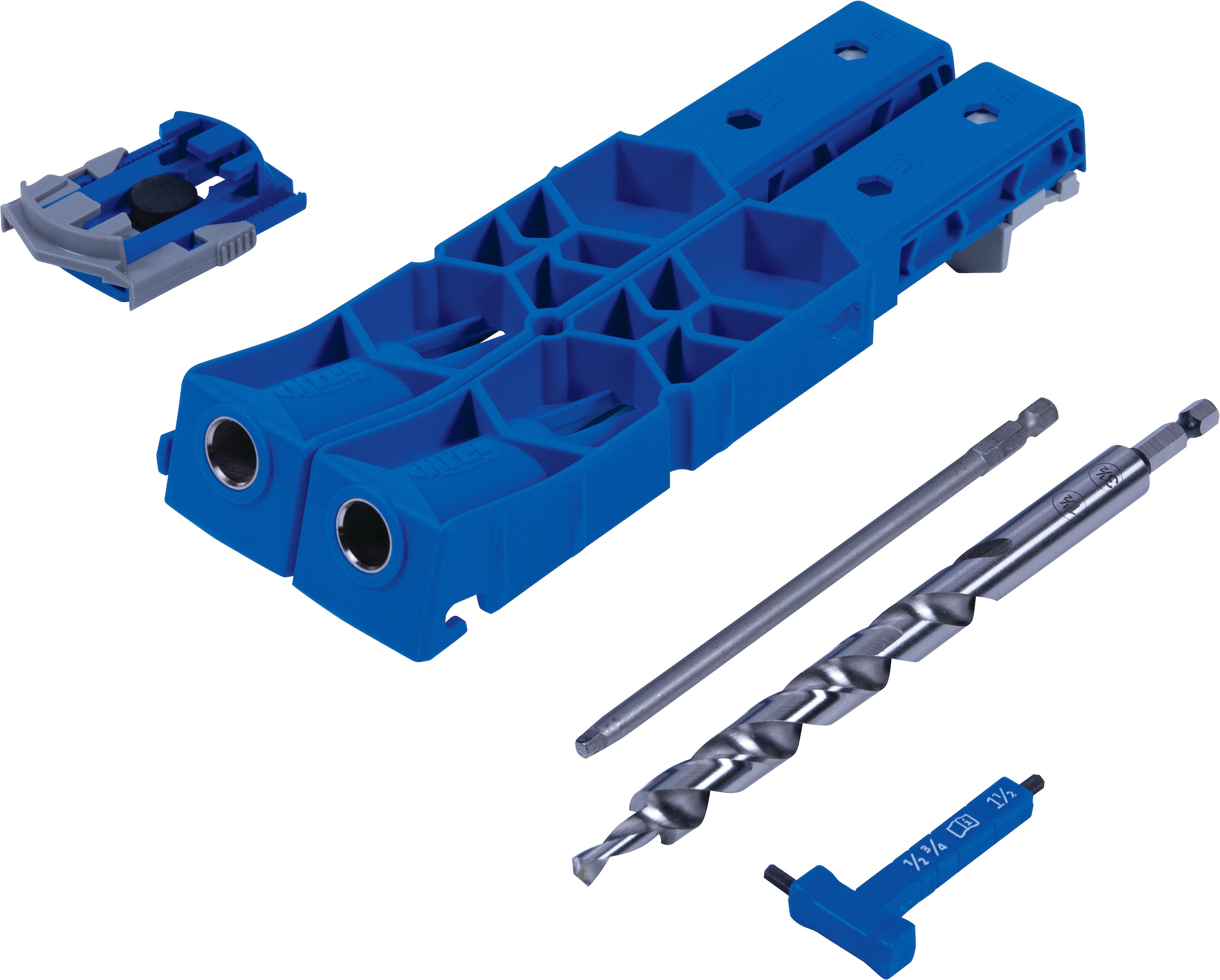 Kreg Pocket-Hole Jig XL - Adjustable Size, Twist-Apart Dual Drill