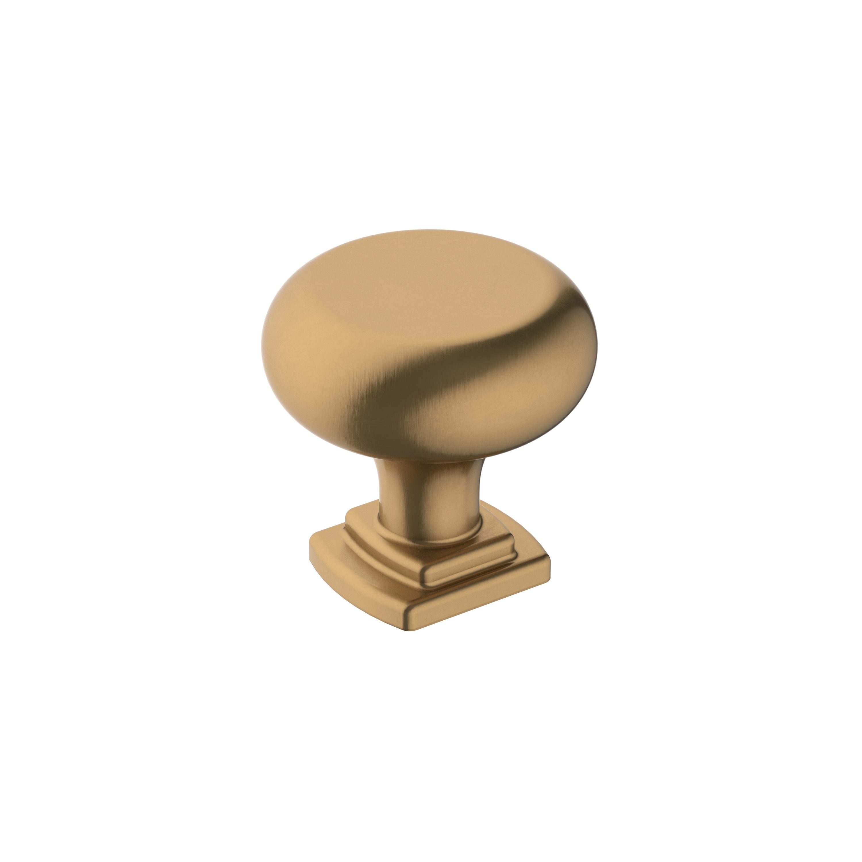 Amerock BP36893CZ Surpass 1-1/4-in Champagne Bronze Round Transitional Cabinet Knob
