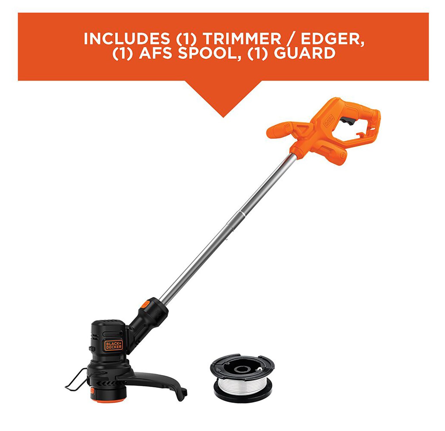 BLACK+DECKER 13-in Straight Shaft Attachment Capable Corded