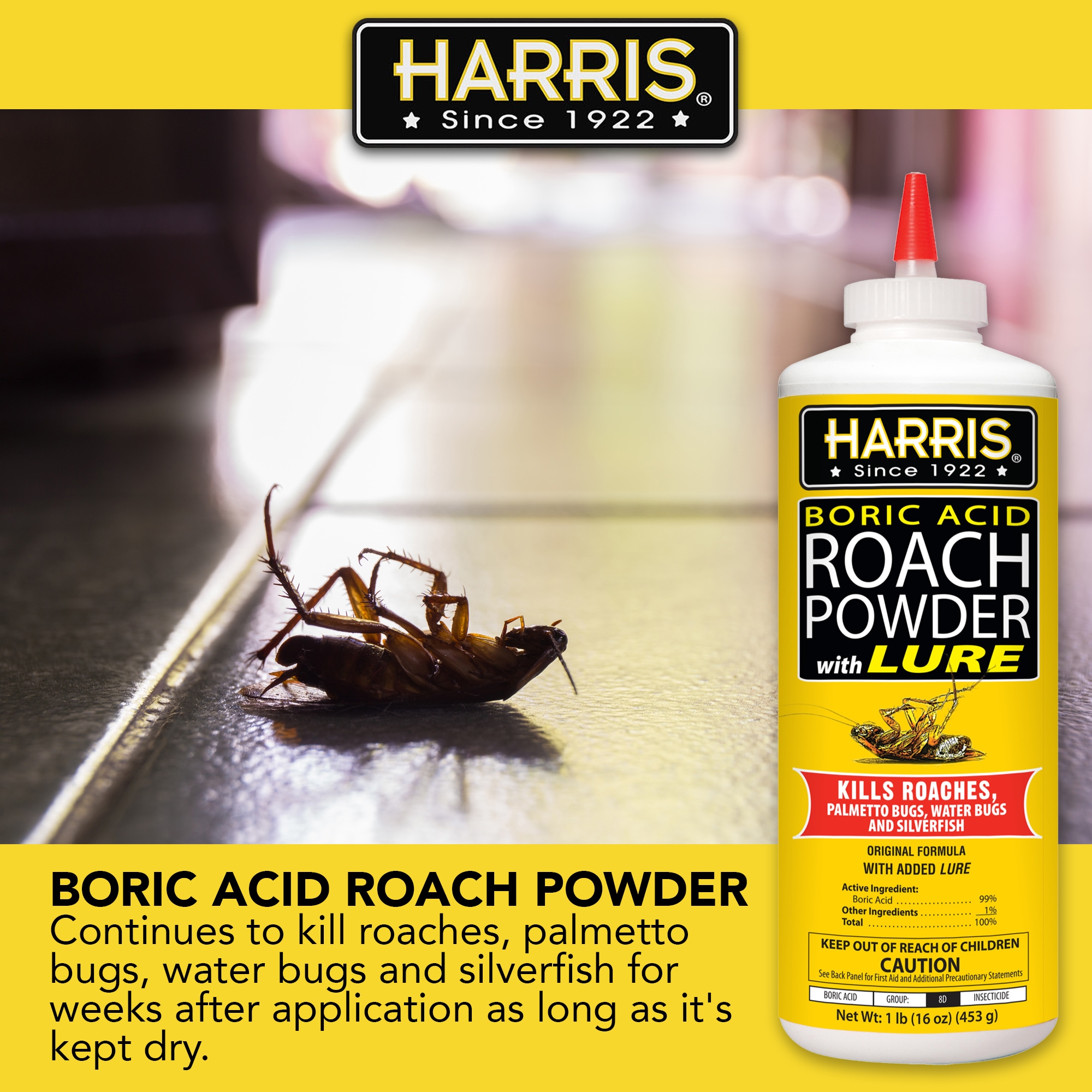 Harris HRP-16 pesticides - View #2