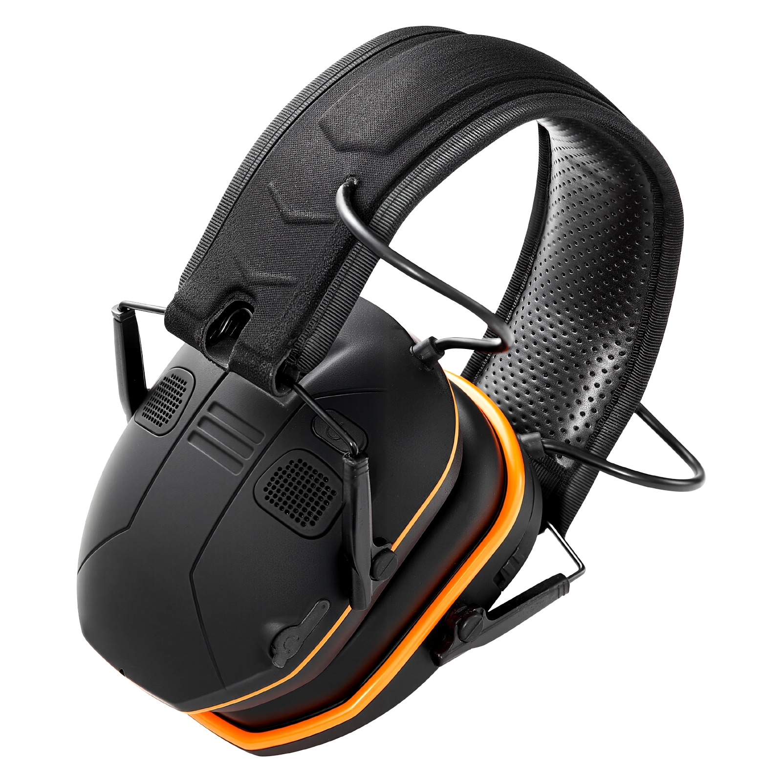 VEVOR Safety Earmuffs Electronic Ear Muffs with 5.3 Bluetooth Technology and Sound Amplification Noise Reduction Headphone NRR23dB Hearing Protection Earmuffs for Shooting Lawn Mowing and Work