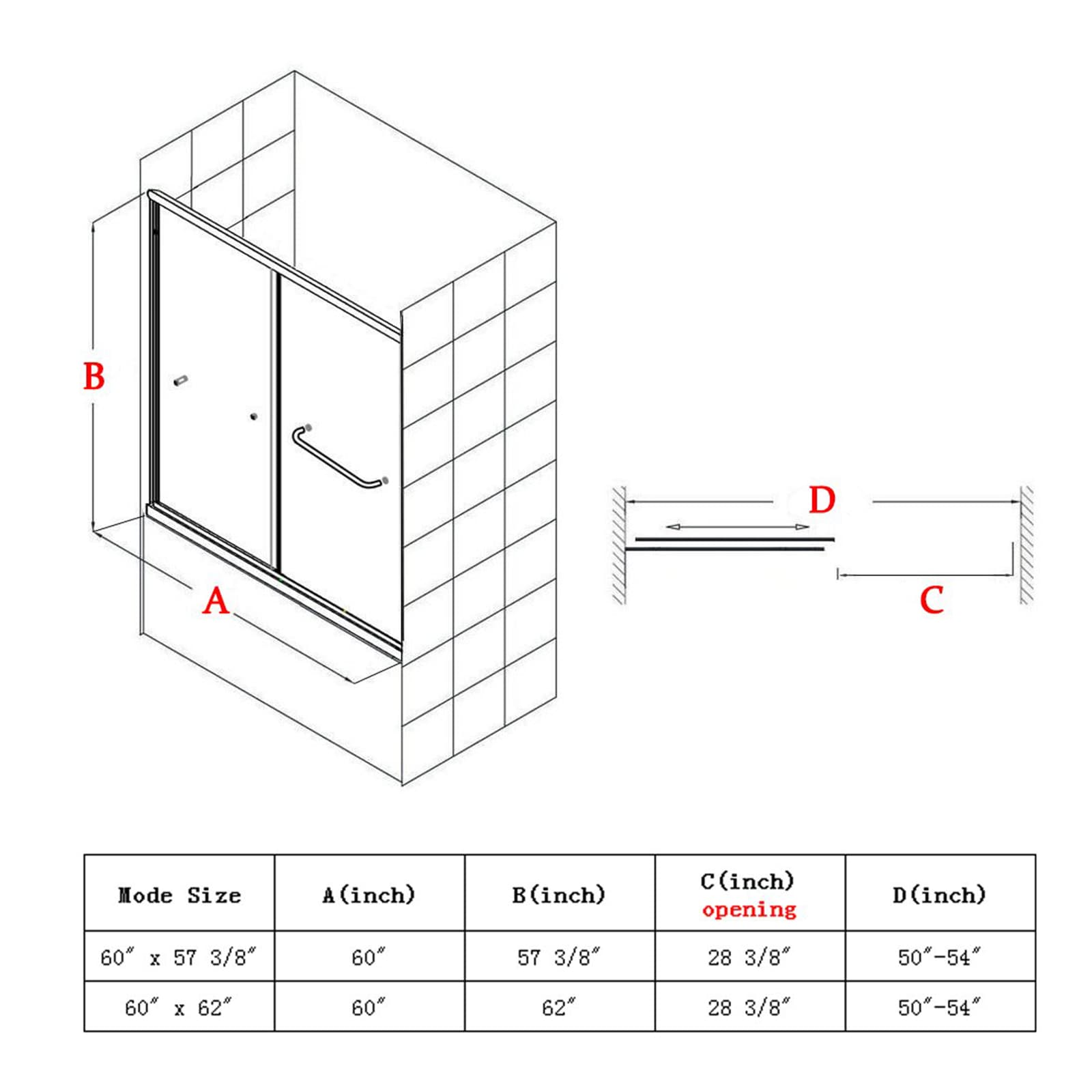 WELLFOR SLL-B020223 Shower-Doors - View #12