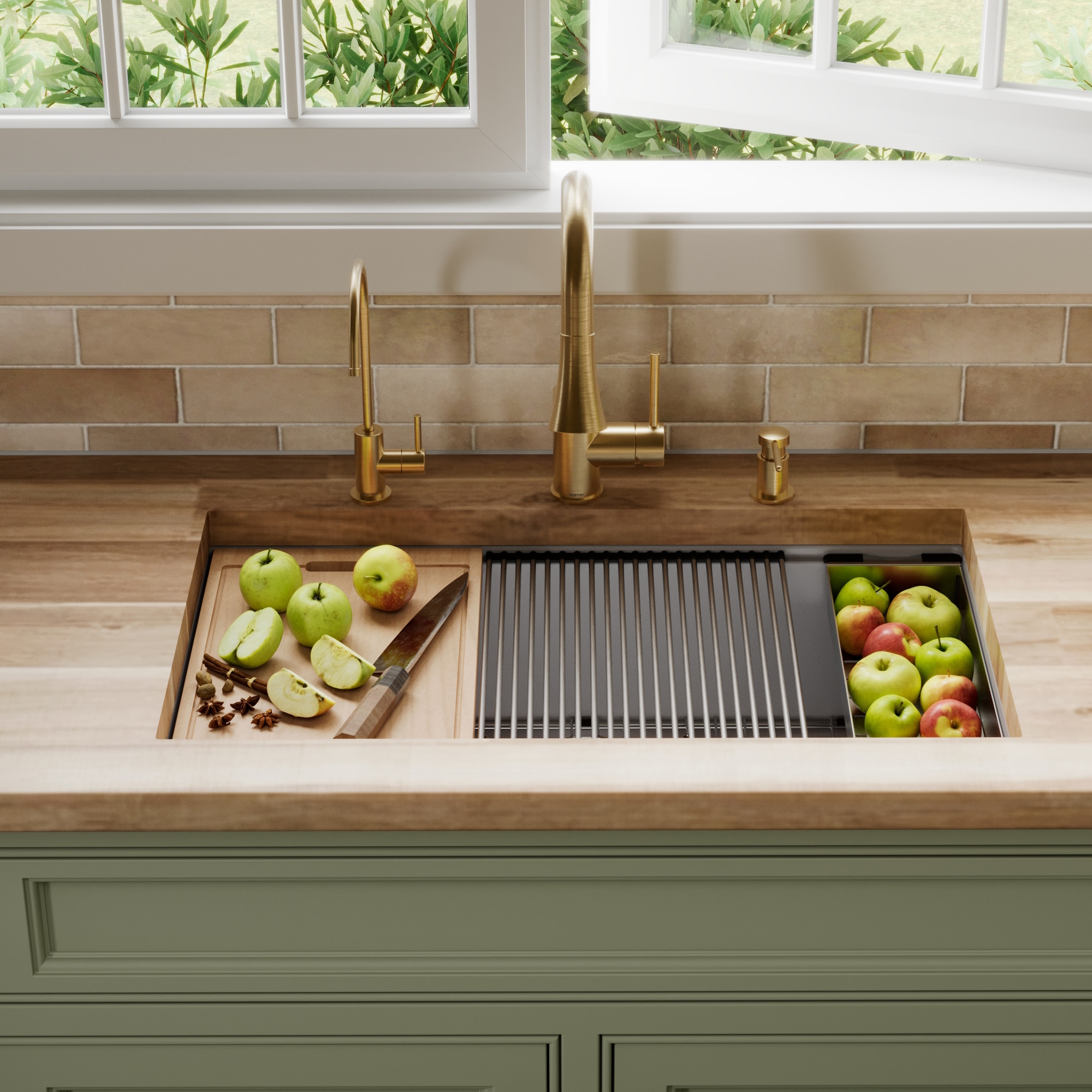 Karran QUWS-875-GR Kitchen-Sinks - View #14