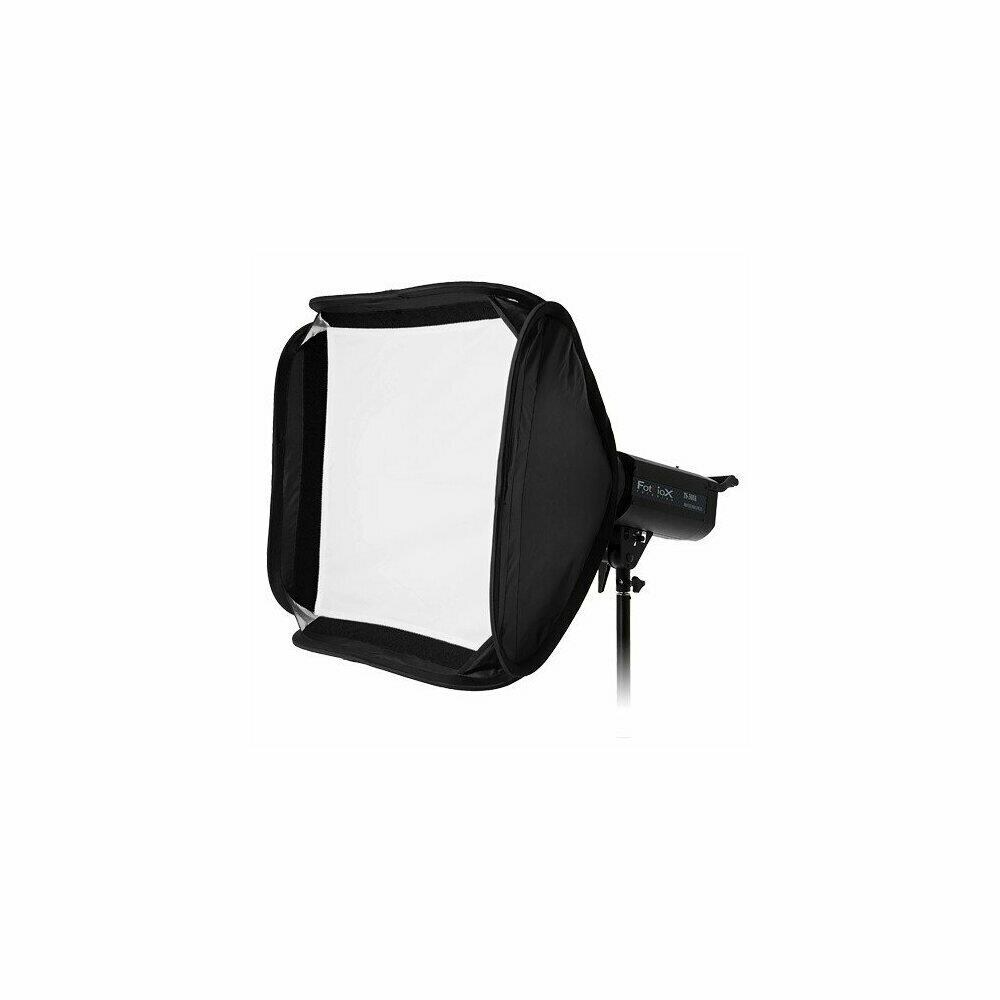 Fotodiox FTDX058  SB-Fldbl-20x20-QFlash 20 x 20 in. Pro Foldable Softbox Plus Grid with Quantum Qflash Speedring for Quantum, TRIO Flash and Compatible Strobes