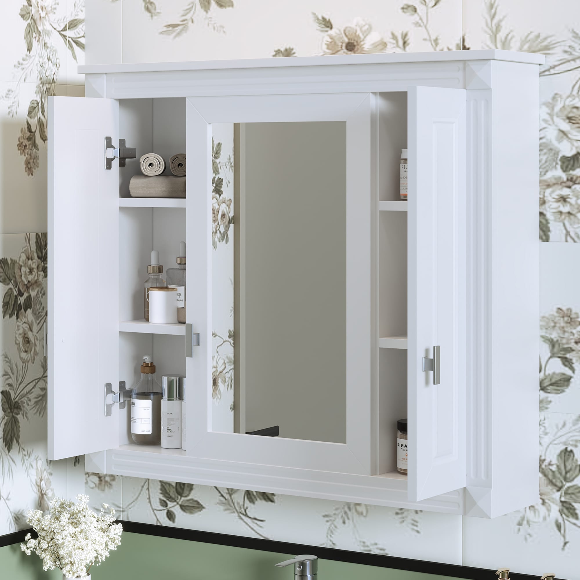 Forclover CM-N710P252503K Bathroom-Medicine-Cabinets - View #2