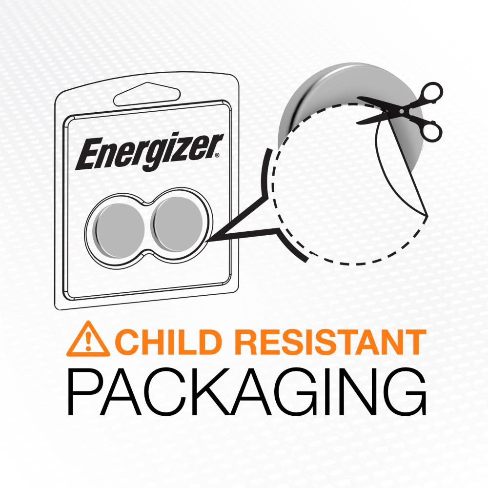 2 pack Energizer CR2430 Lithium Coin Button Cell battery