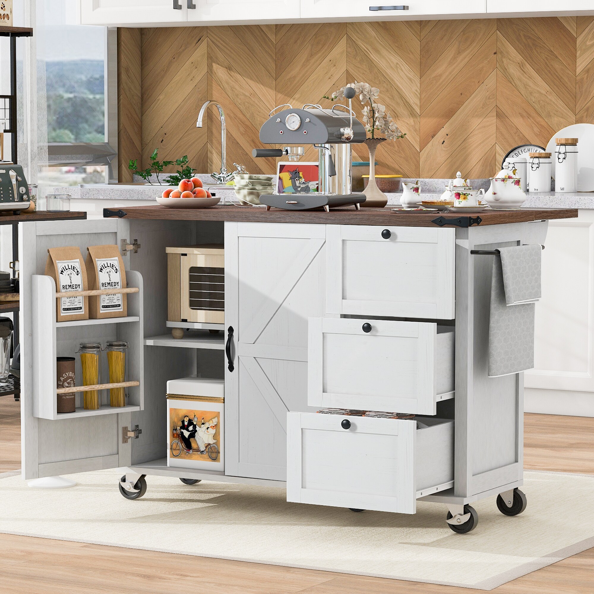 JUSHUA WSY-7S170349W Kitchen-Furniture - View #2