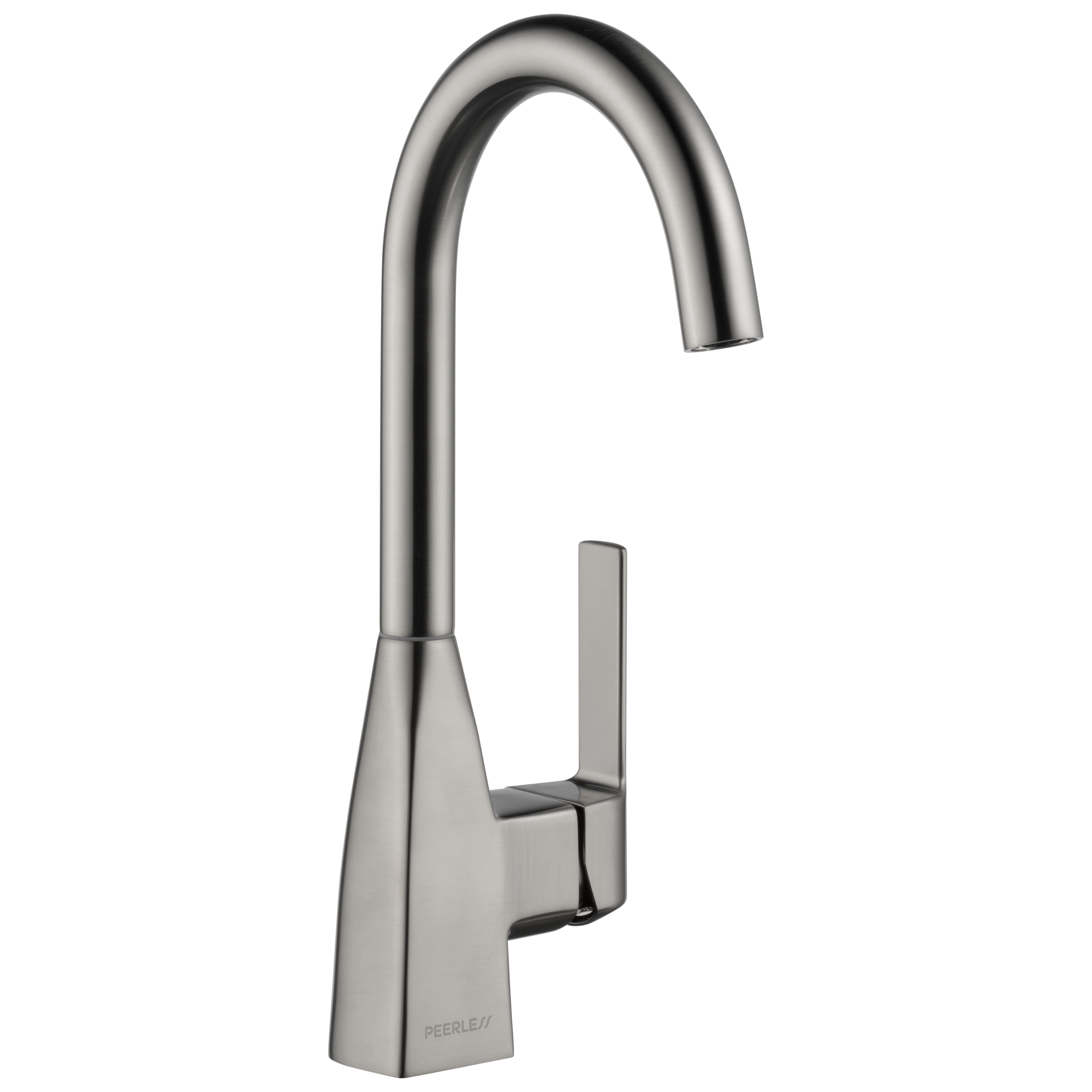 Peerless P1819LF-SS Xander Stainless Single Handle Deck-mount Bar and Prep Kitchen Faucet ( Deck Plate Included )