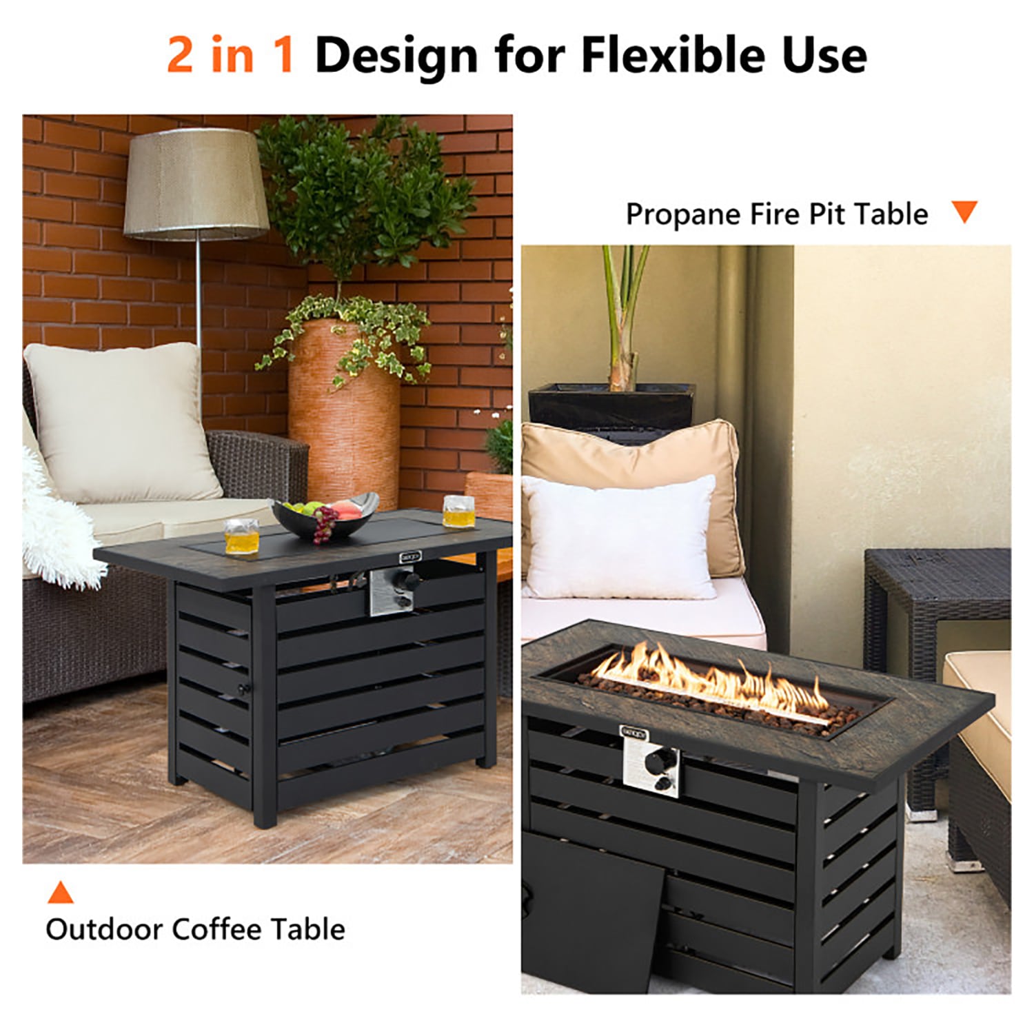 GZMR GZFP-03-A Outdoor-Gas-Firepits - View #7