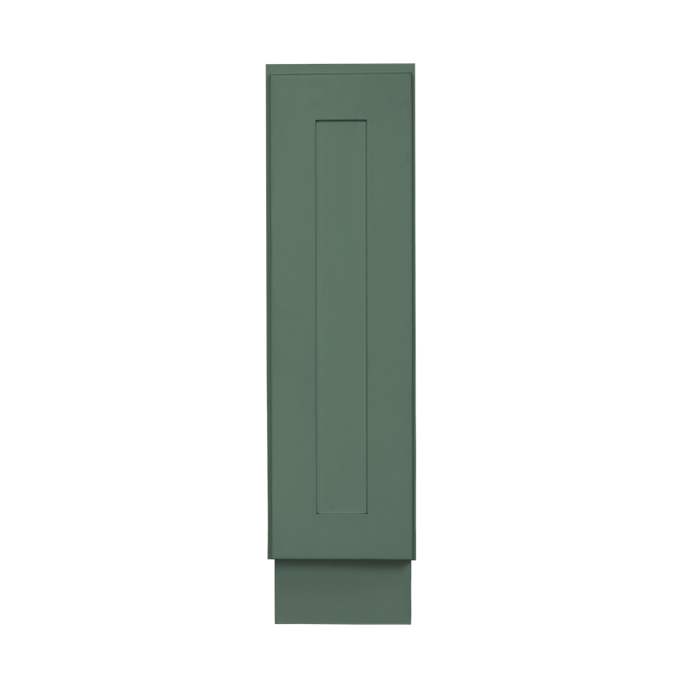 RELIABILT - Monroe 9-in W x 34.5-in H x 24-in D Basil Green Painted Base Ready to Assemble (RTA) ...