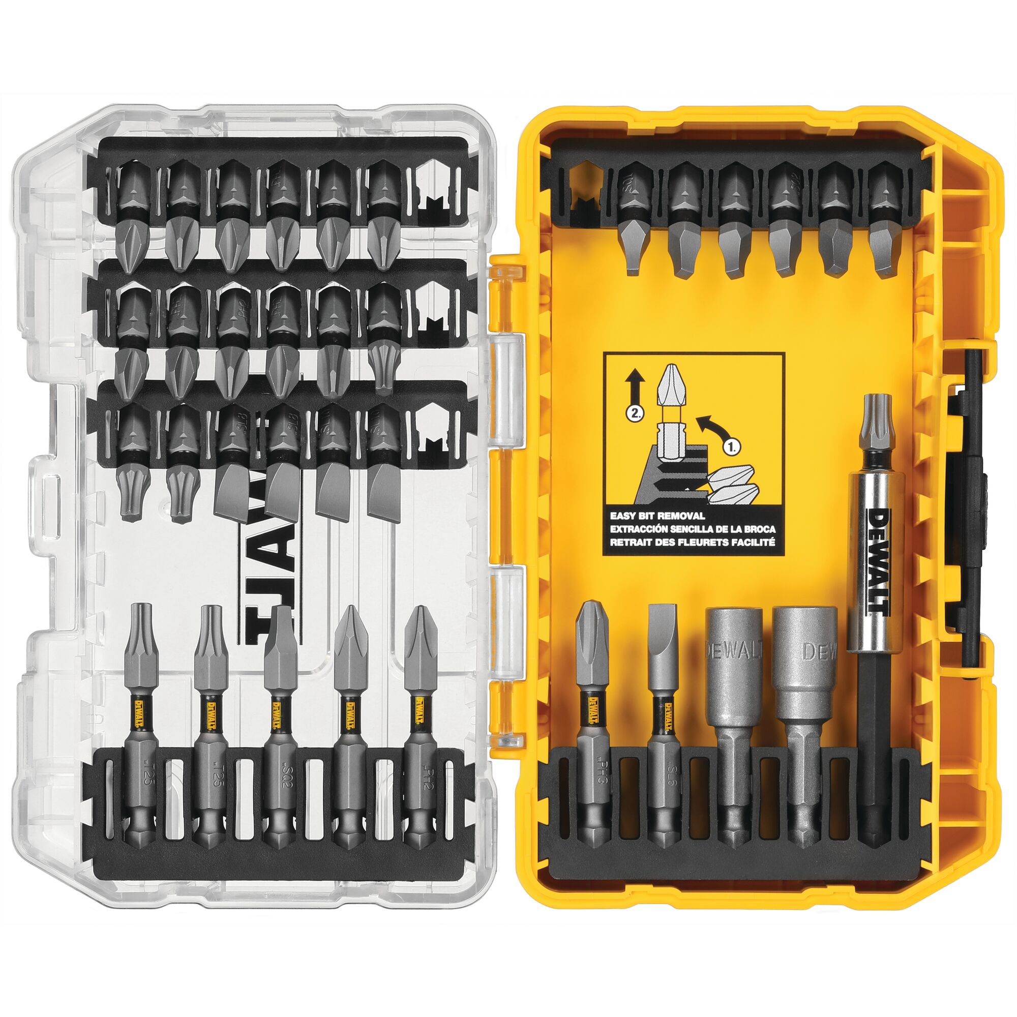 DEWALT Tough Grip Screwdriver Bit Set 35 Piece at Lowes