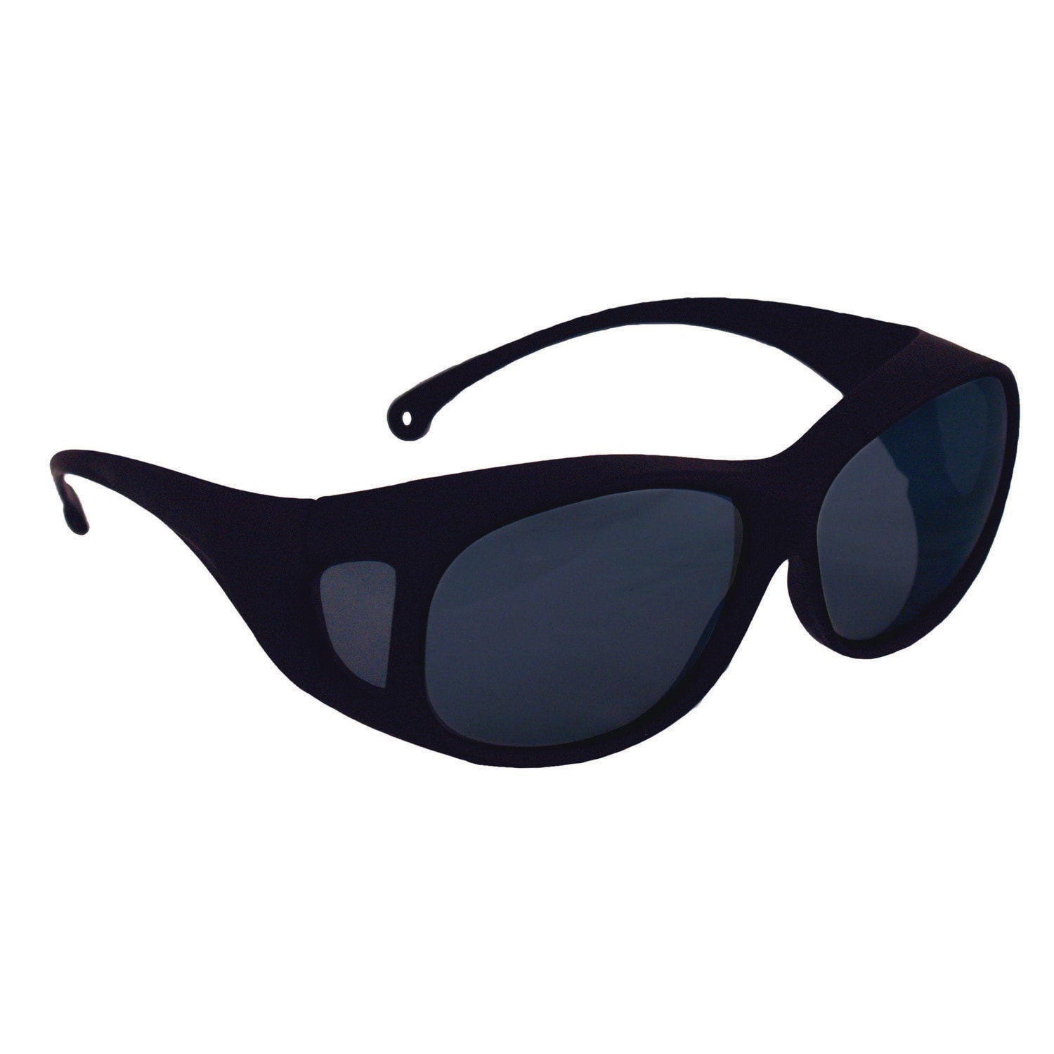 KleenGuard V50 OTG Safety Eyewear Black Full Frame OTG Mirrored Smoke Dual Lens