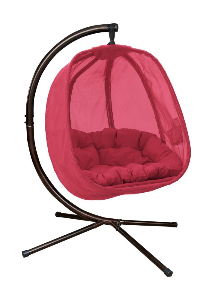 red egg chair