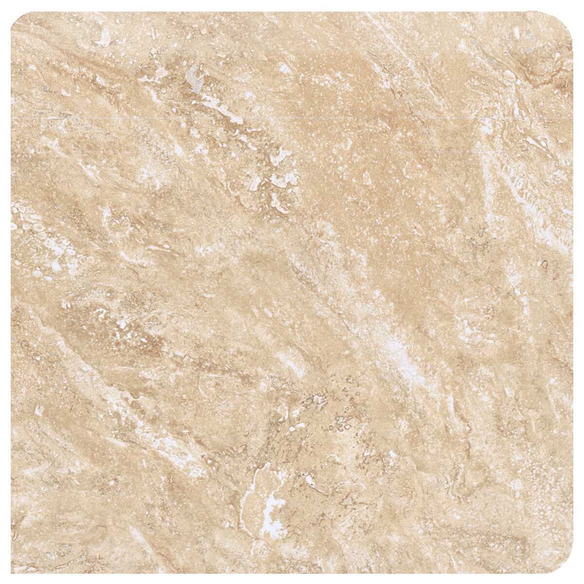 American Olean SC86SN43101P2 Salcedo Cortez Beige Ceramic Bullnose Corner Tile (Common: 3-in x 3-in; Actual: 3-in x 3-in)