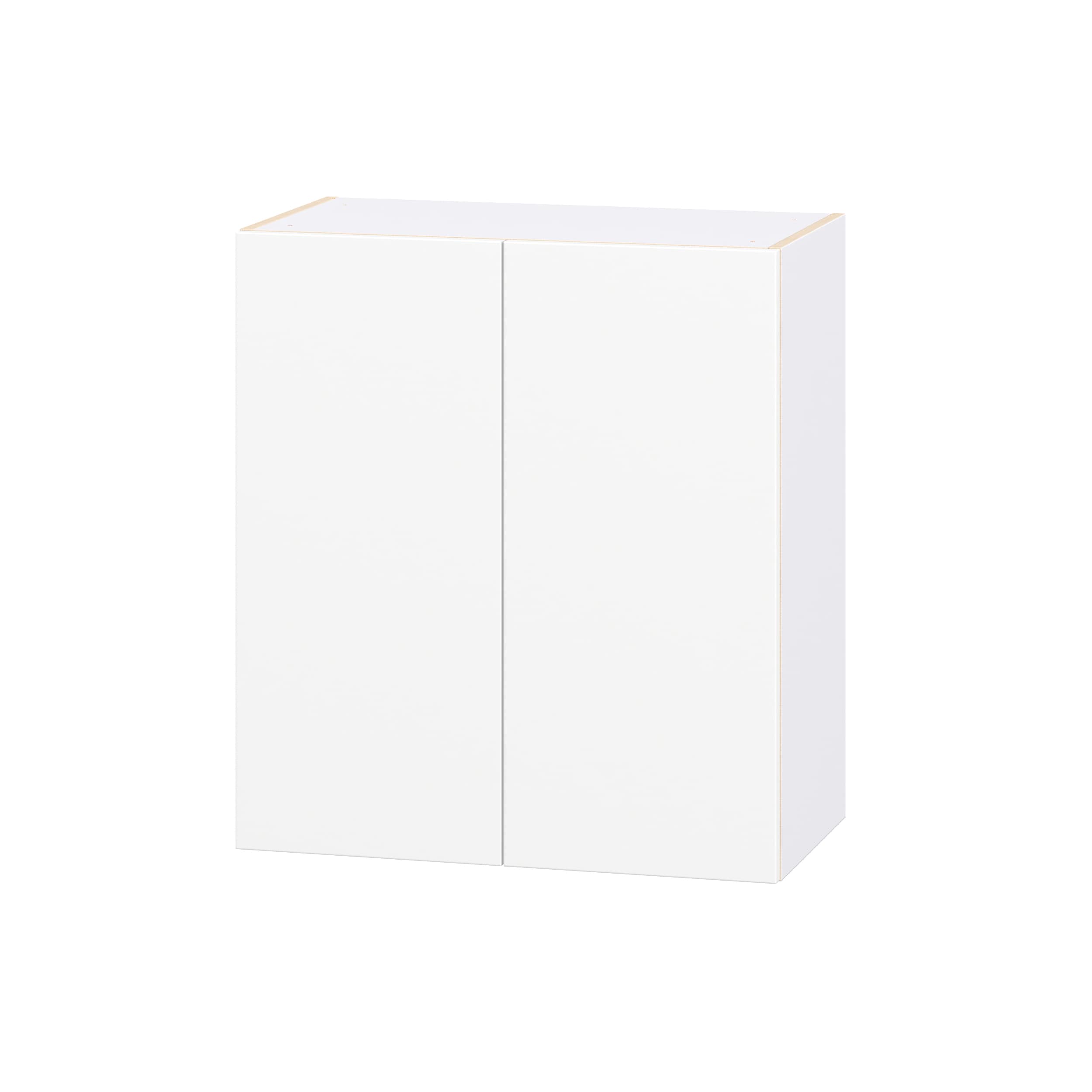 Hugo&Borg Lasalle 27-in W x 30-in H x 14.75-in D Bright White Slab Laminate Wall Fully Assembled Cabinet Flat Panel Slab