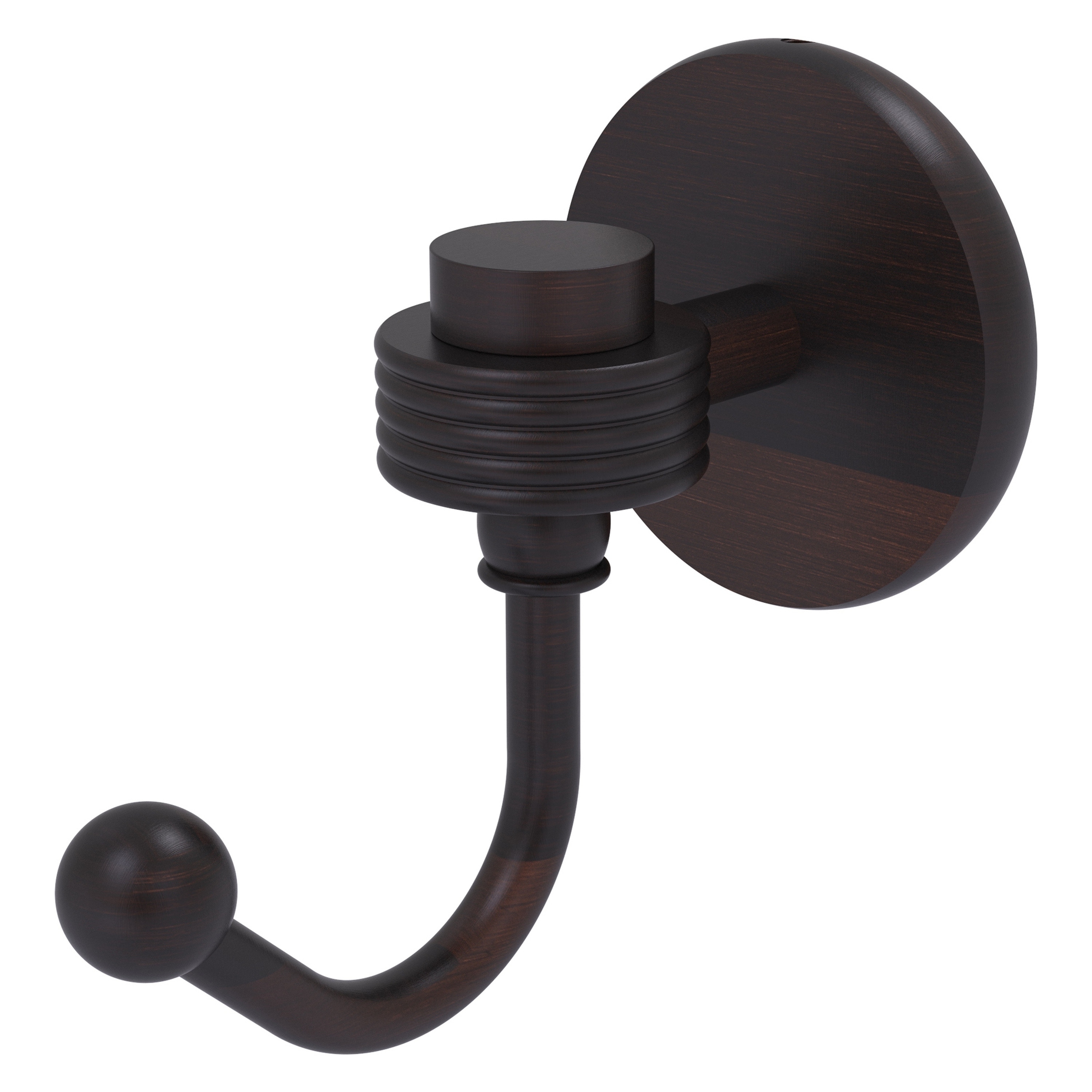 Allied Brass 7120G-VB Satellite Orbit One Venetian Bronze Single -Hook Wall mount Towel Hook