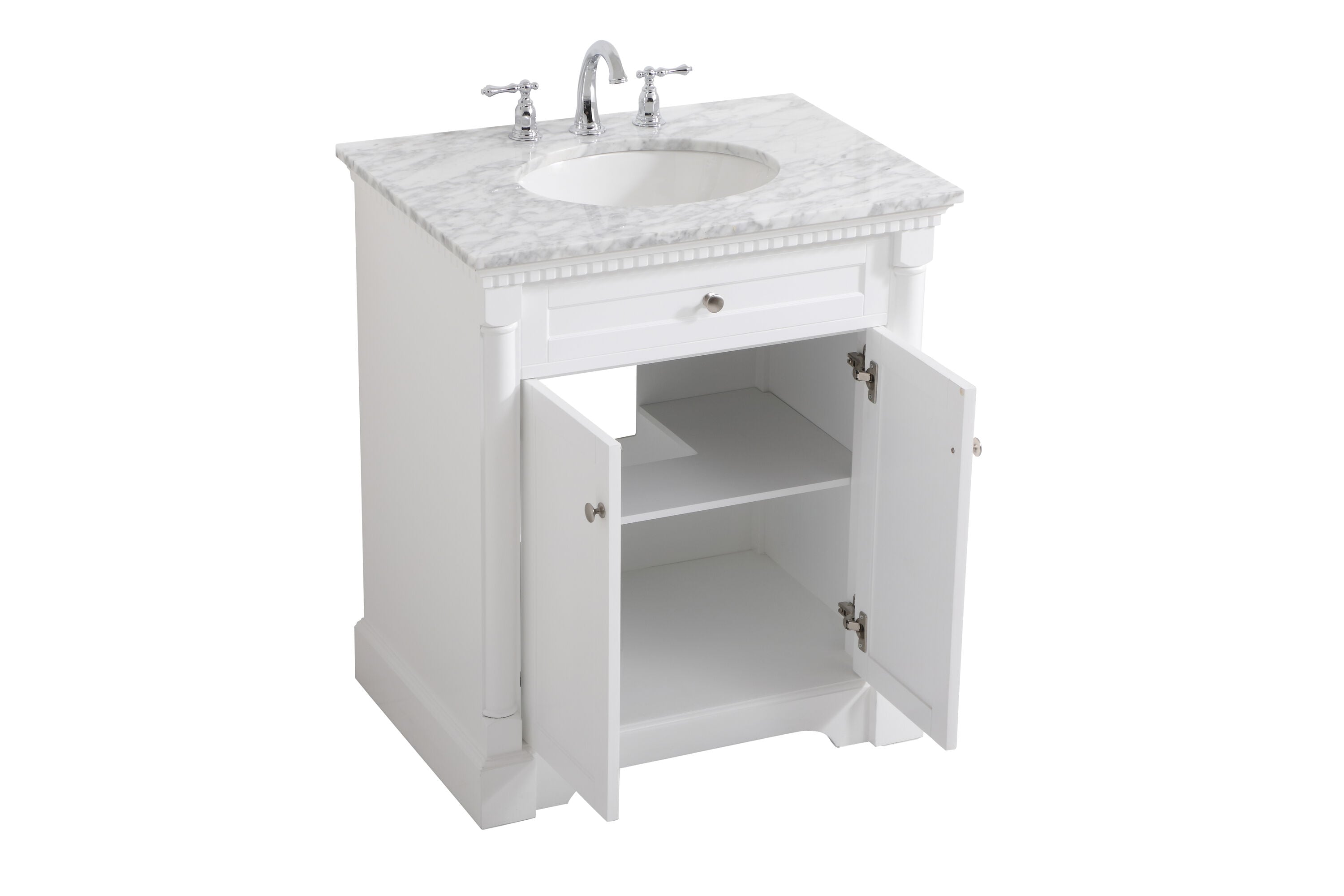 Elegant Decor HF159090WH Bath-Vanity-Combo - View #10