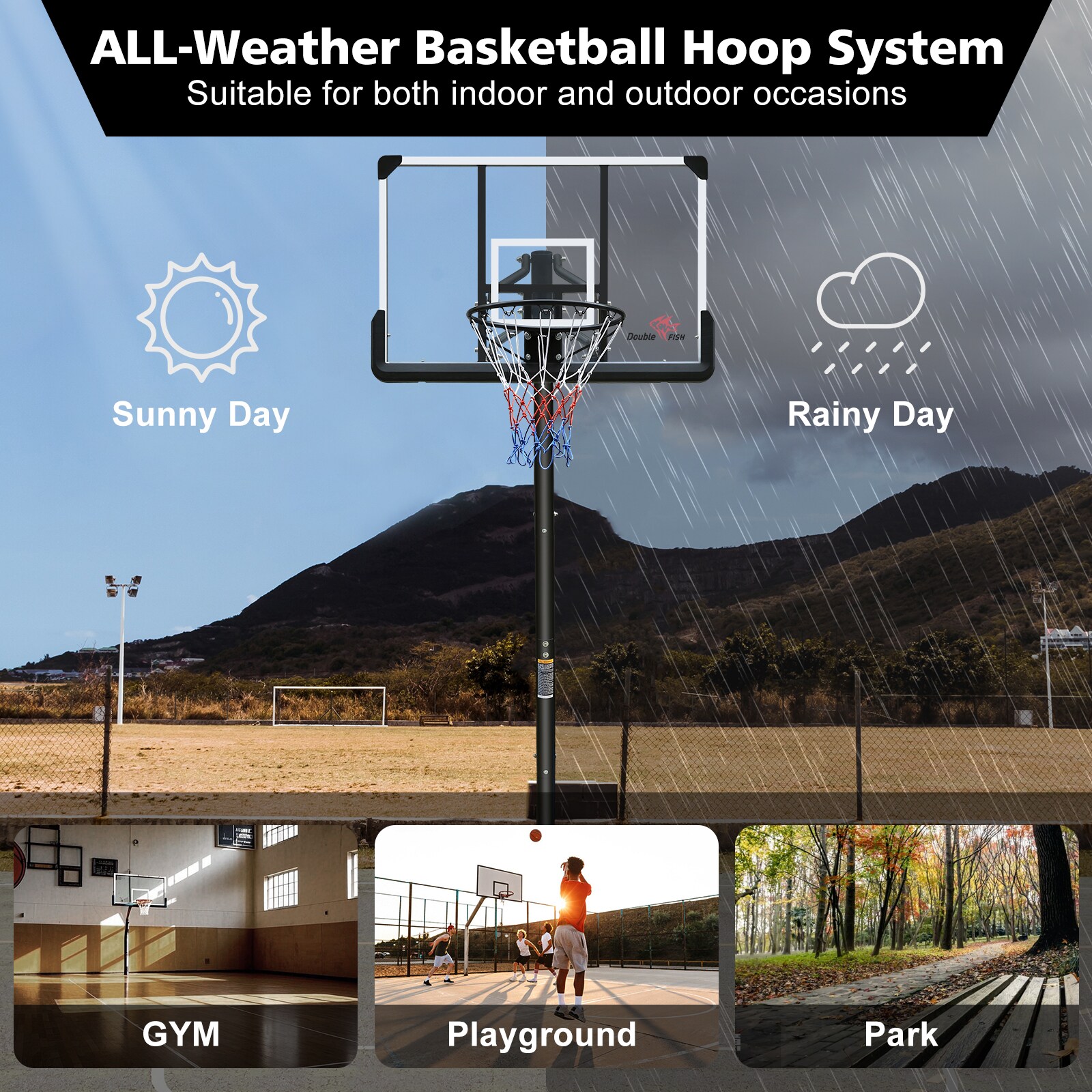 Flynama L-P195387 Basketball-System - View #3