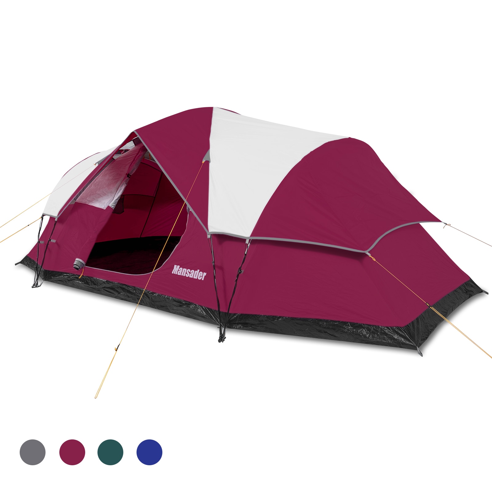 GARSING MAN-AUTODO-F-6P-RGG 6-Person Camping Tent Polyester 6 -Person Tent