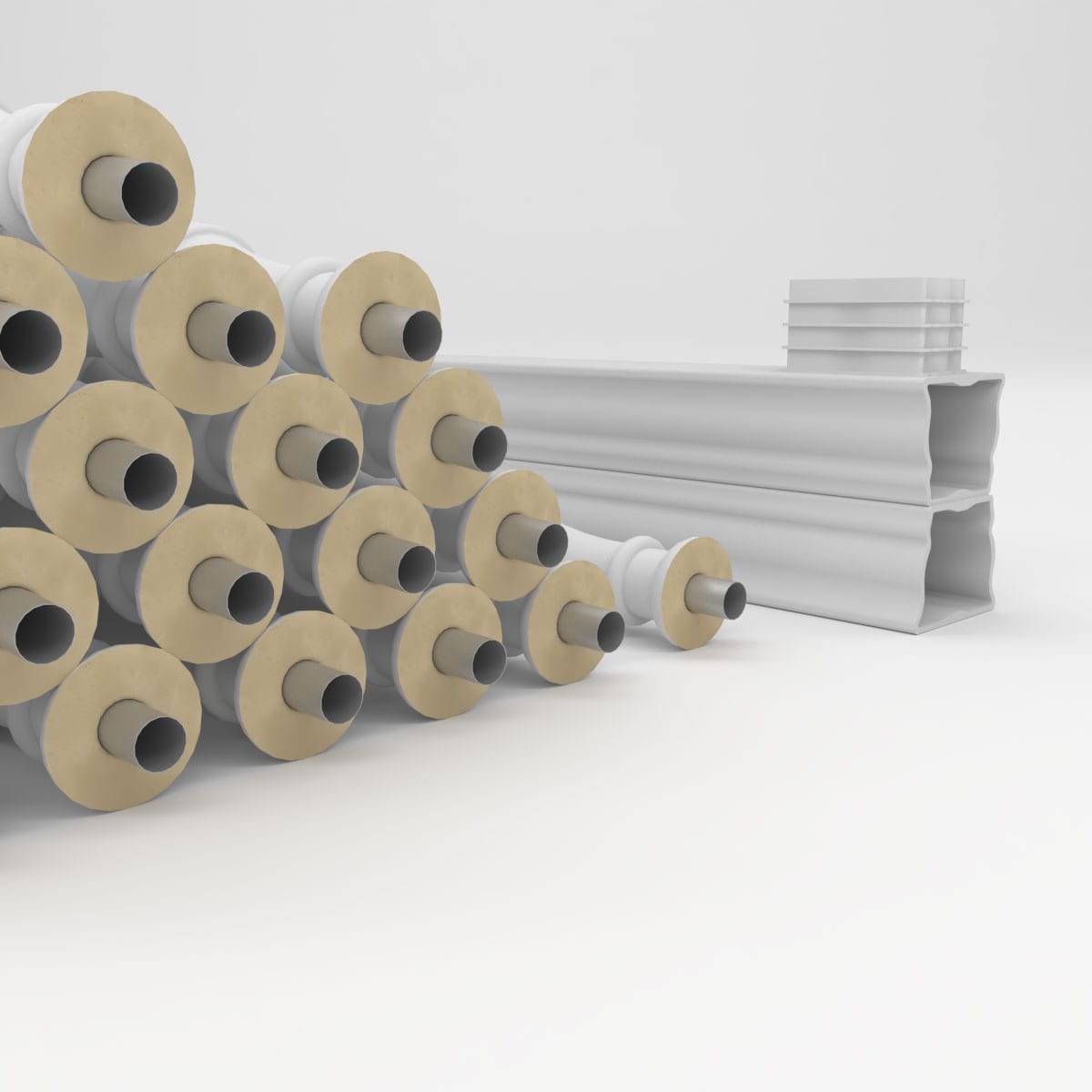 Ekena Millwork BALK32X108HMN railings - View #6