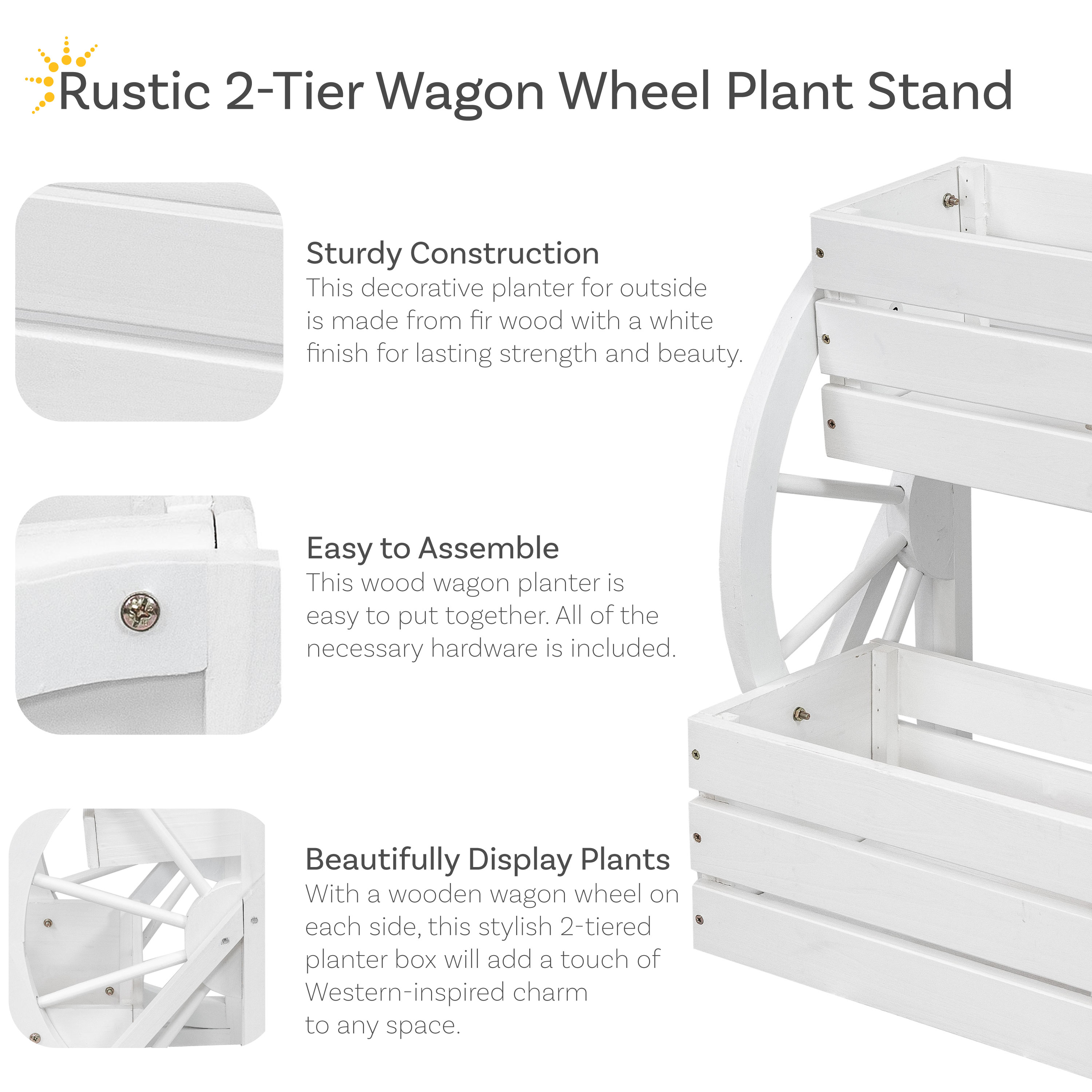 Sunnydaze Decor IEO-8581 Raised-Planter-Boxes - View #6