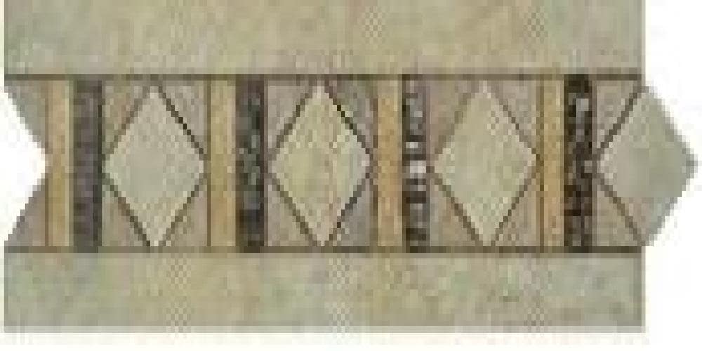 Style Selections PORCL2 Capri Mixed/Glazed Porcelain 4-in x 12-in Thru Body Porcelain Listello Tile (0.31-sq. ft/ Piece)