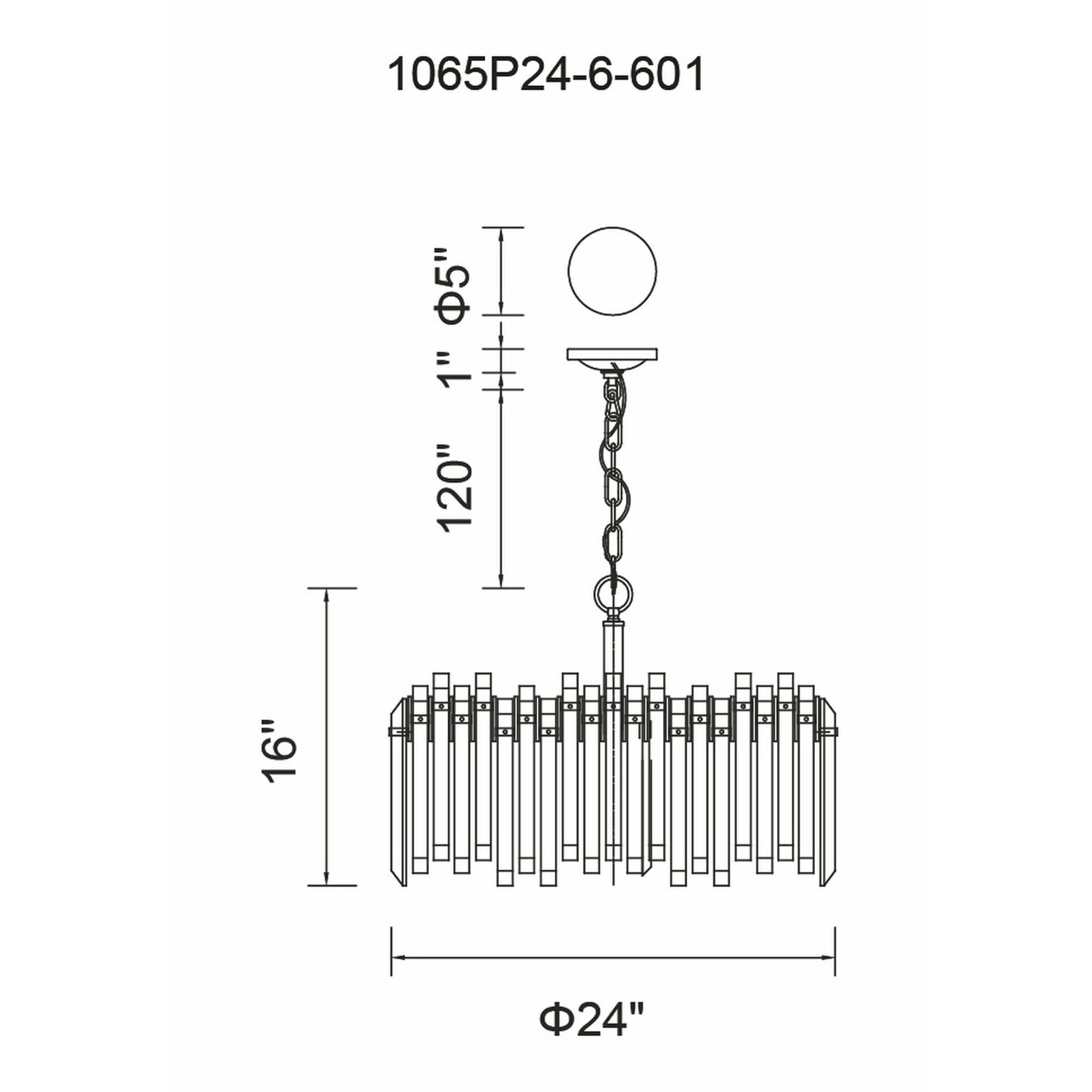 CWI Lighting 1065P24-6-601 b090015 - View #9